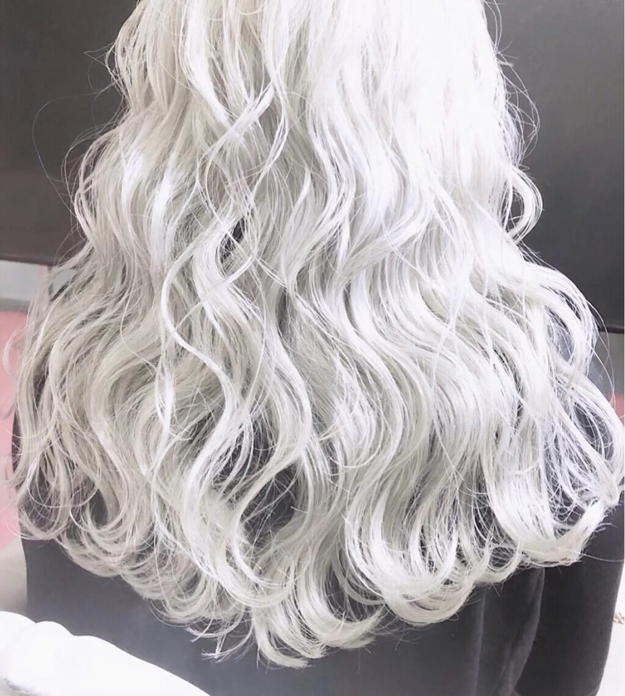 ロング カラー ヘアアレンジ トッチ 艶髪髪質改善のヘアスタイル