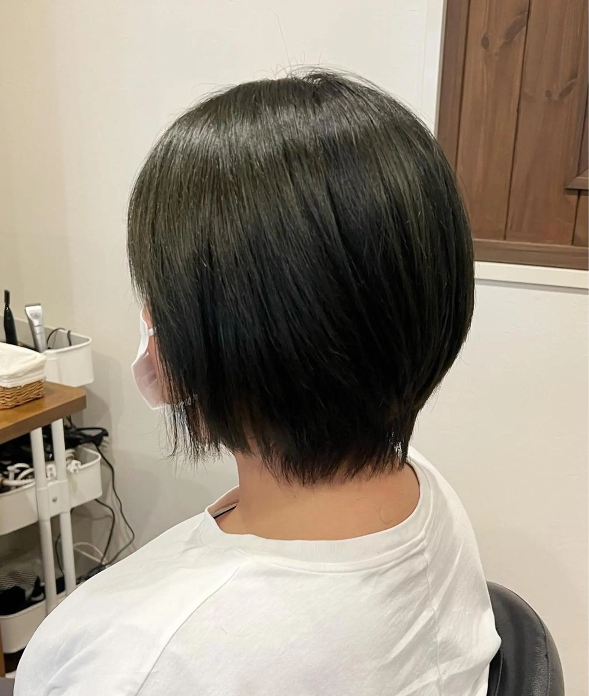 ショート 馬場 麻奈美のヘアスタイル