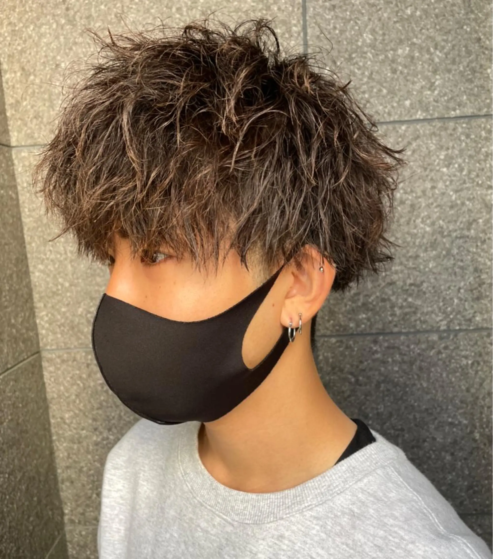 ミディアム 渋谷 メンズヘア⭐️ タニグチヨシユキのヘアスタイル