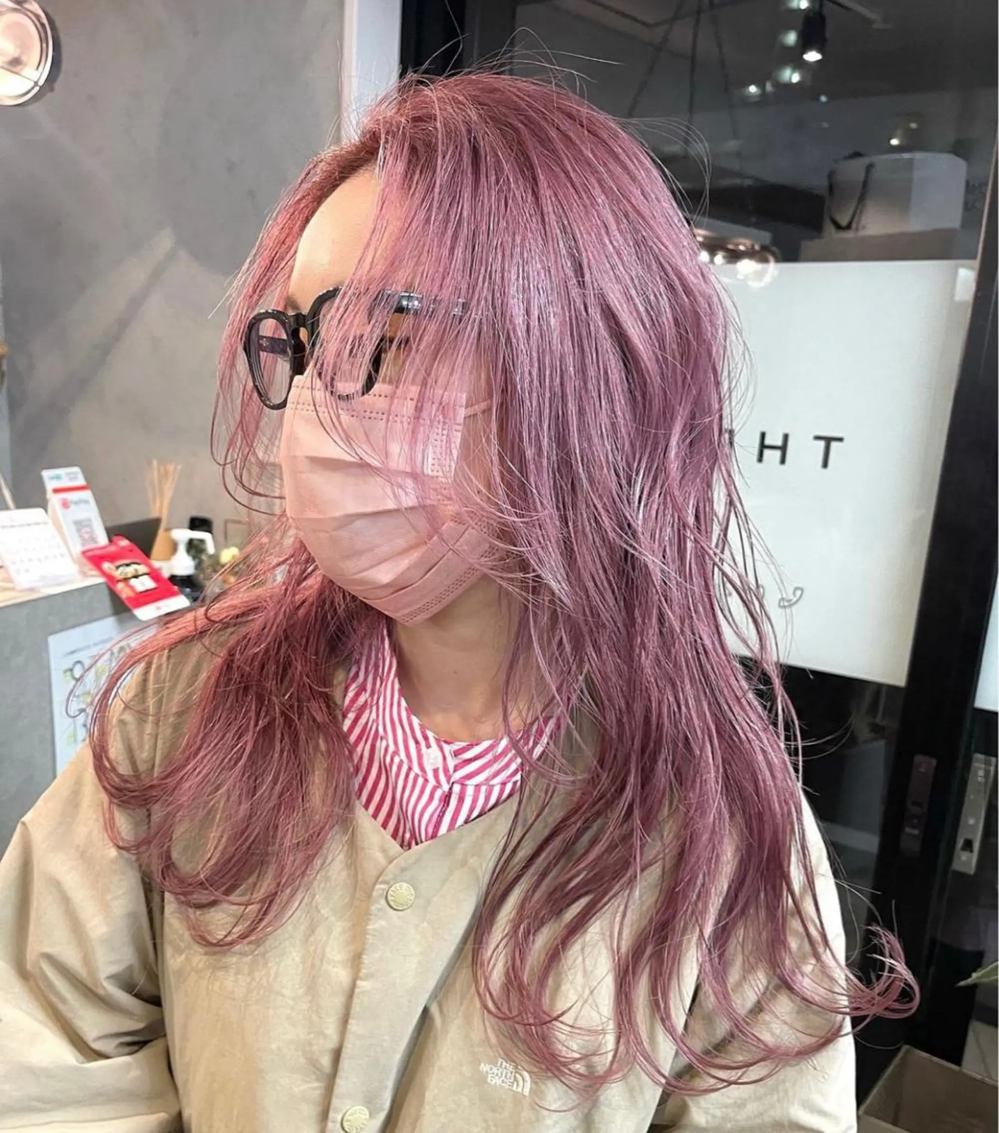 セミロング カラー ダブルカラー /まつ毛パーマ🎀のヘアスタイル