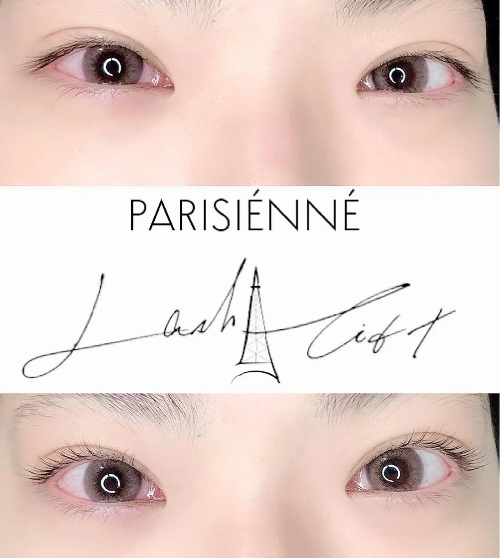 マツエク・マツパ パリジェンヌラッシュリフト マツパ eyelash presh yukaのマツエク・マツパデザイン