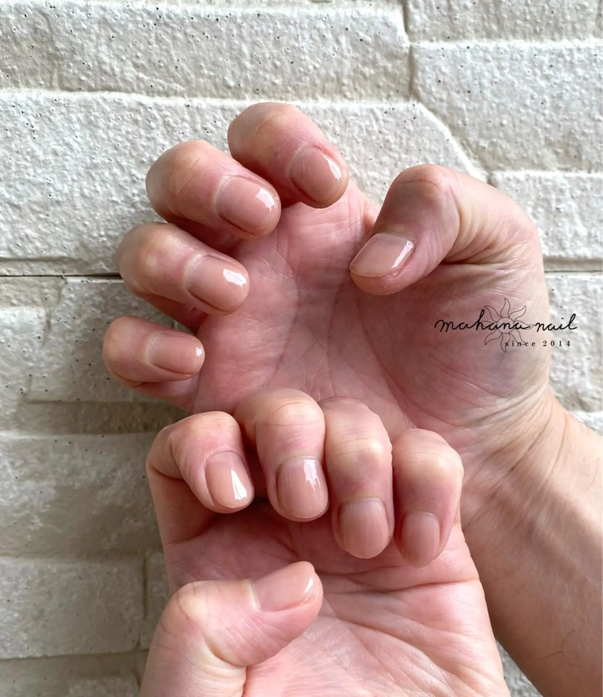 ネイル ワンカラーネイル mahana nailのネイルデザイン