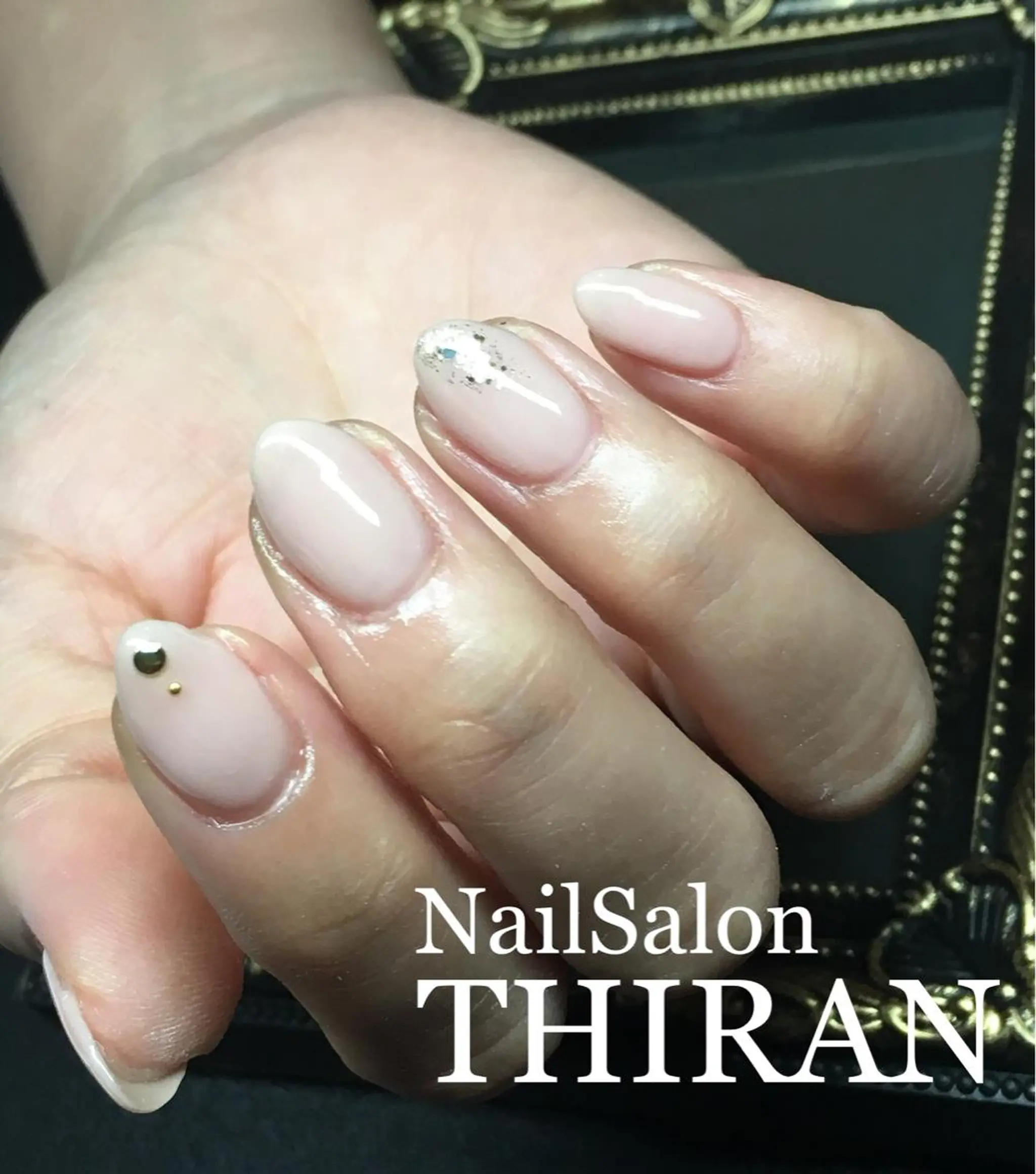 ネイル シンプルネイル ハンドネイル Nail salon THIRANのネイルデザイン