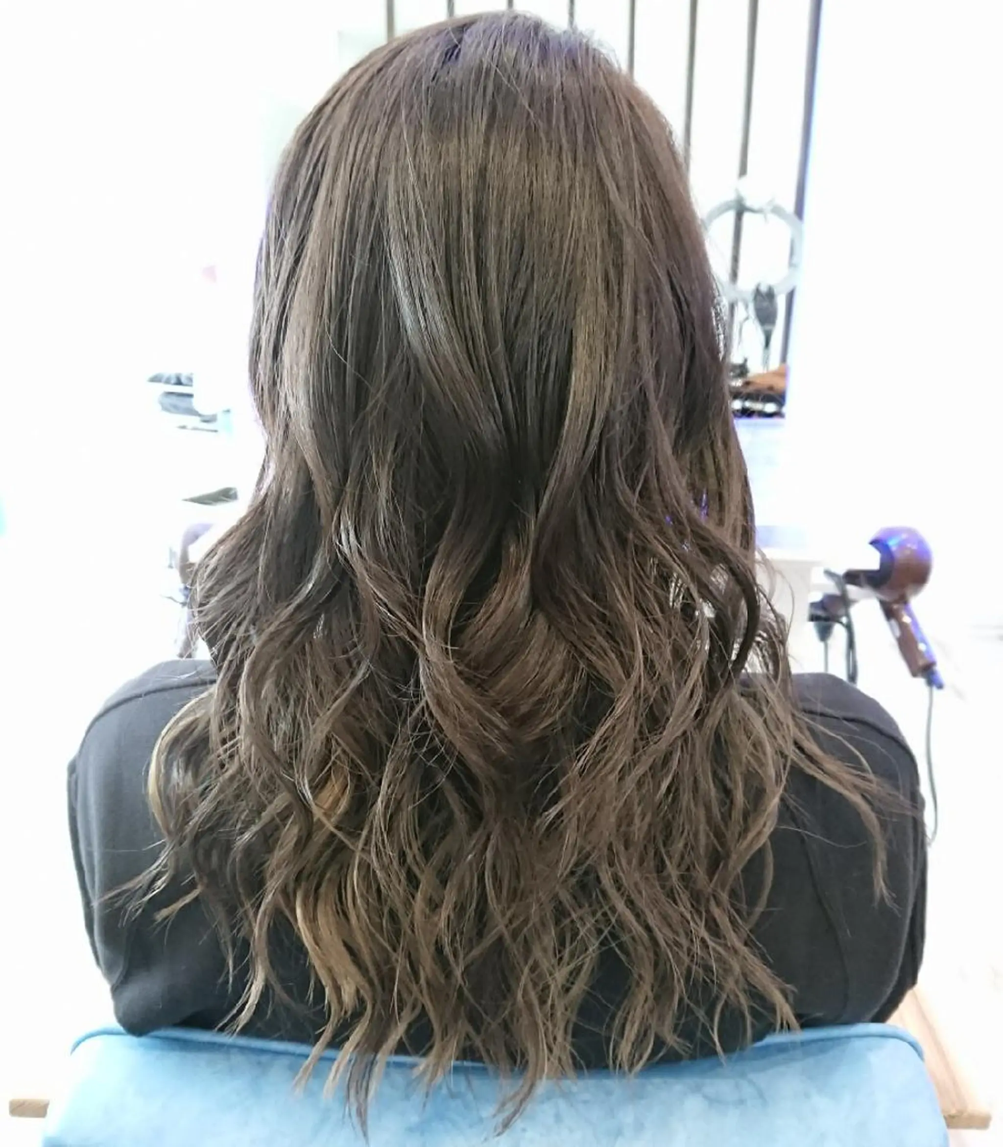 セミロング カラー ヘアアレンジ 小林 伸行のヘアスタイル