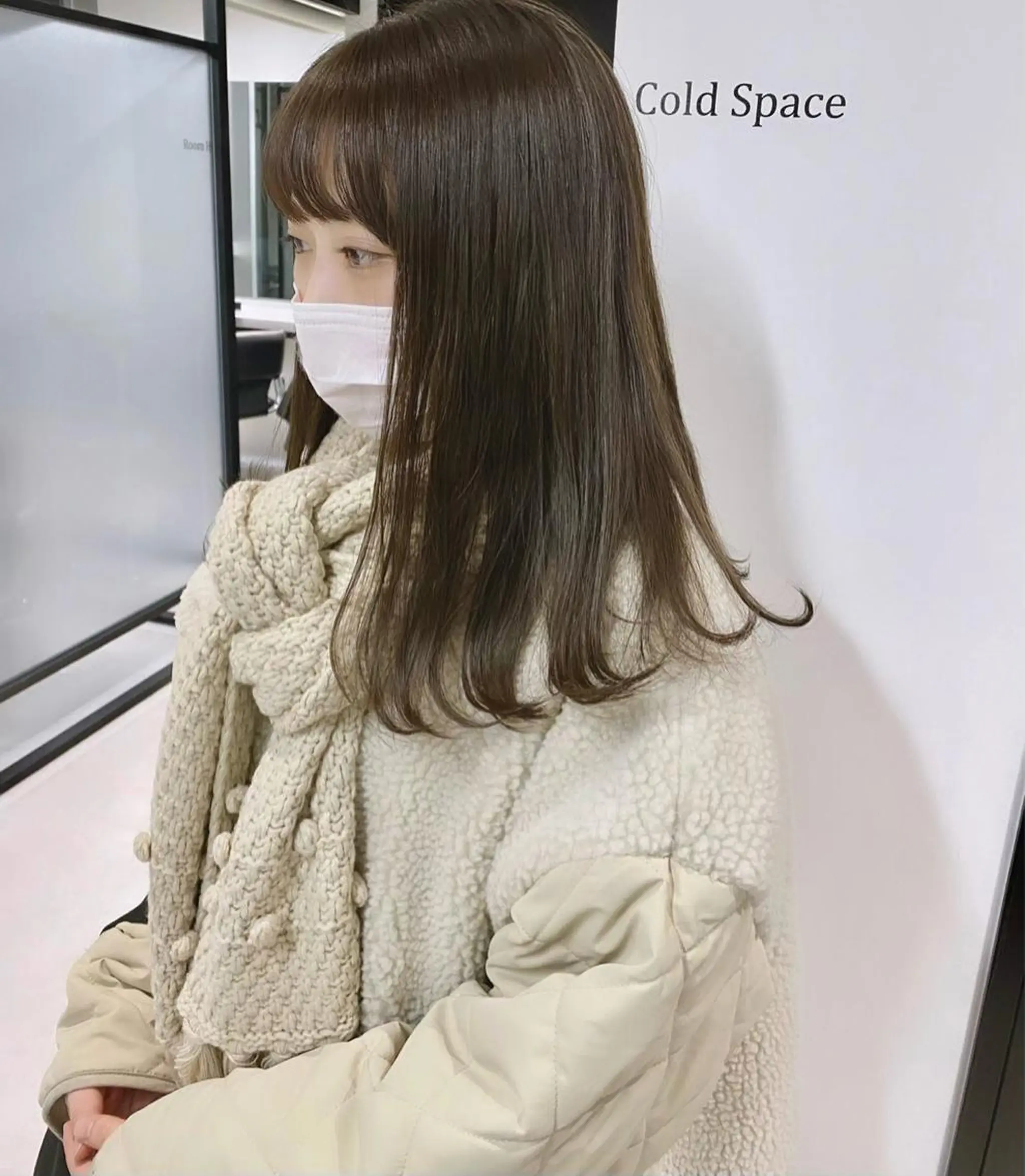 セミロング カラー カット ヘアカラー マンツーマン半個室 tamuraのヘアスタイル