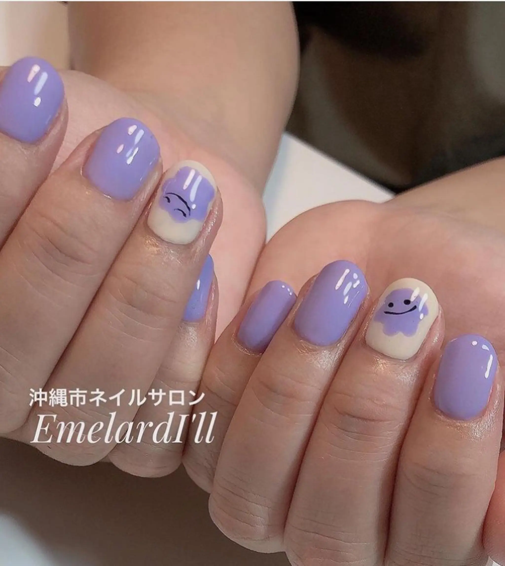 ネイル 沖縄市ネイルサロン エメラルドアイルのネイルデザイン