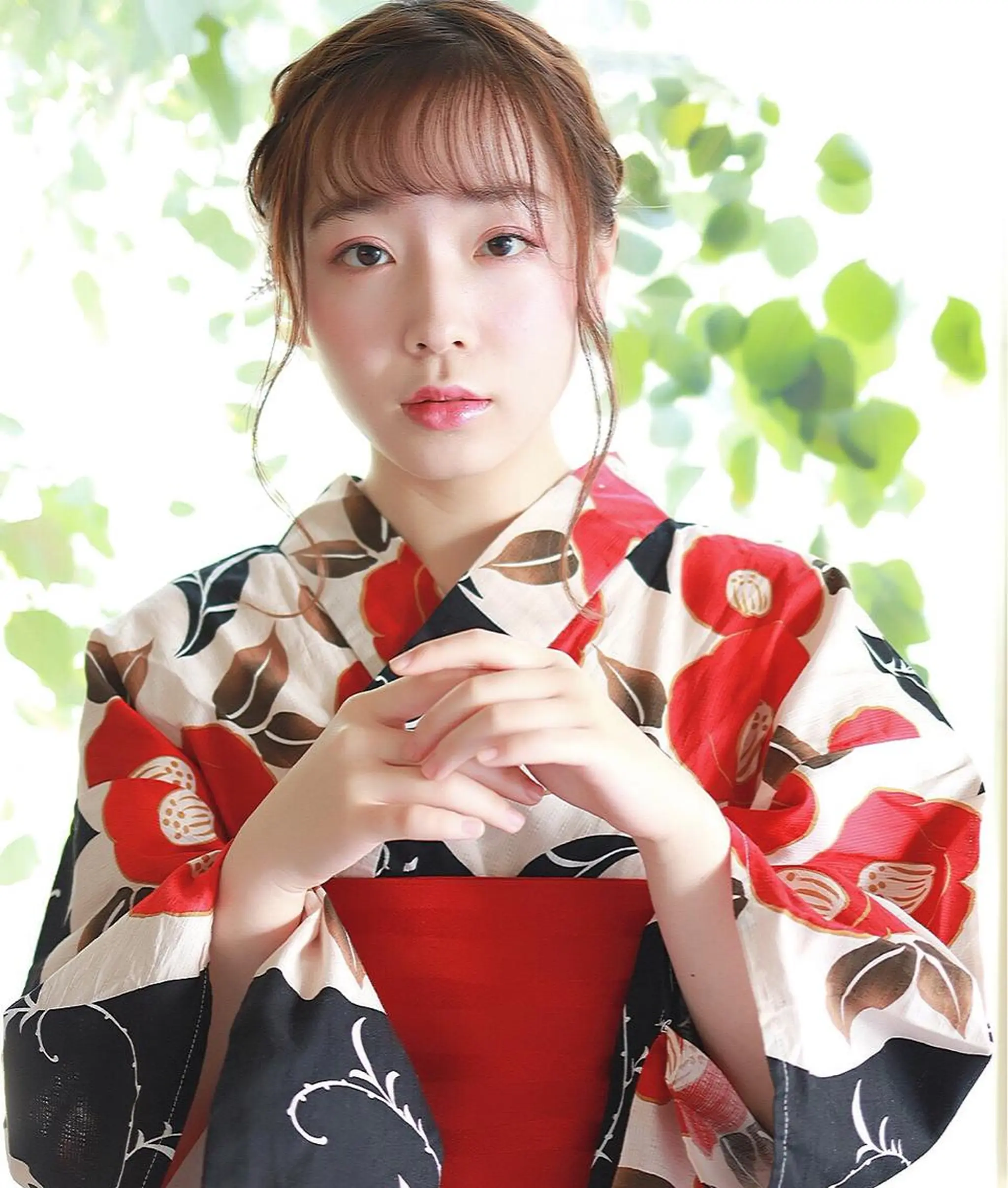 ヘアアレンジ 浴衣 齋藤 咲のヘアスタイル