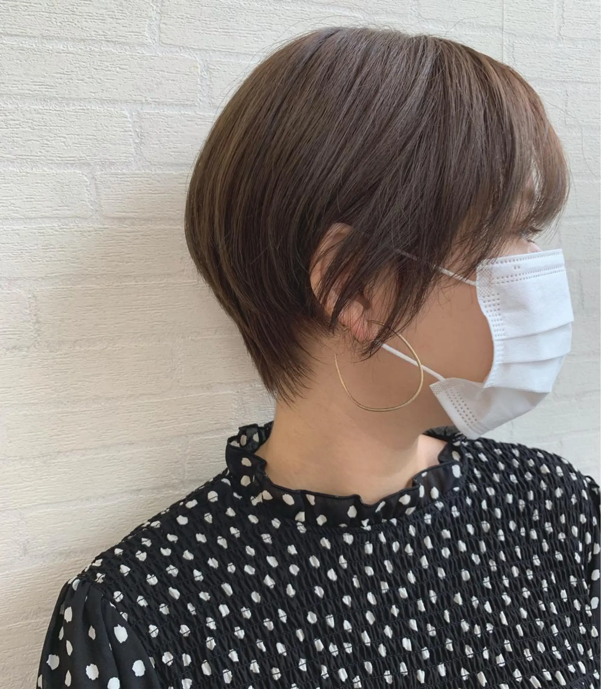 ショート カラー 切りっぱなしボブ ショートボブ ハンサムショート 丸みショート ボブ カット ヘアカラー トリートメント 初めてのショート お任せください✂️のヘアスタイル