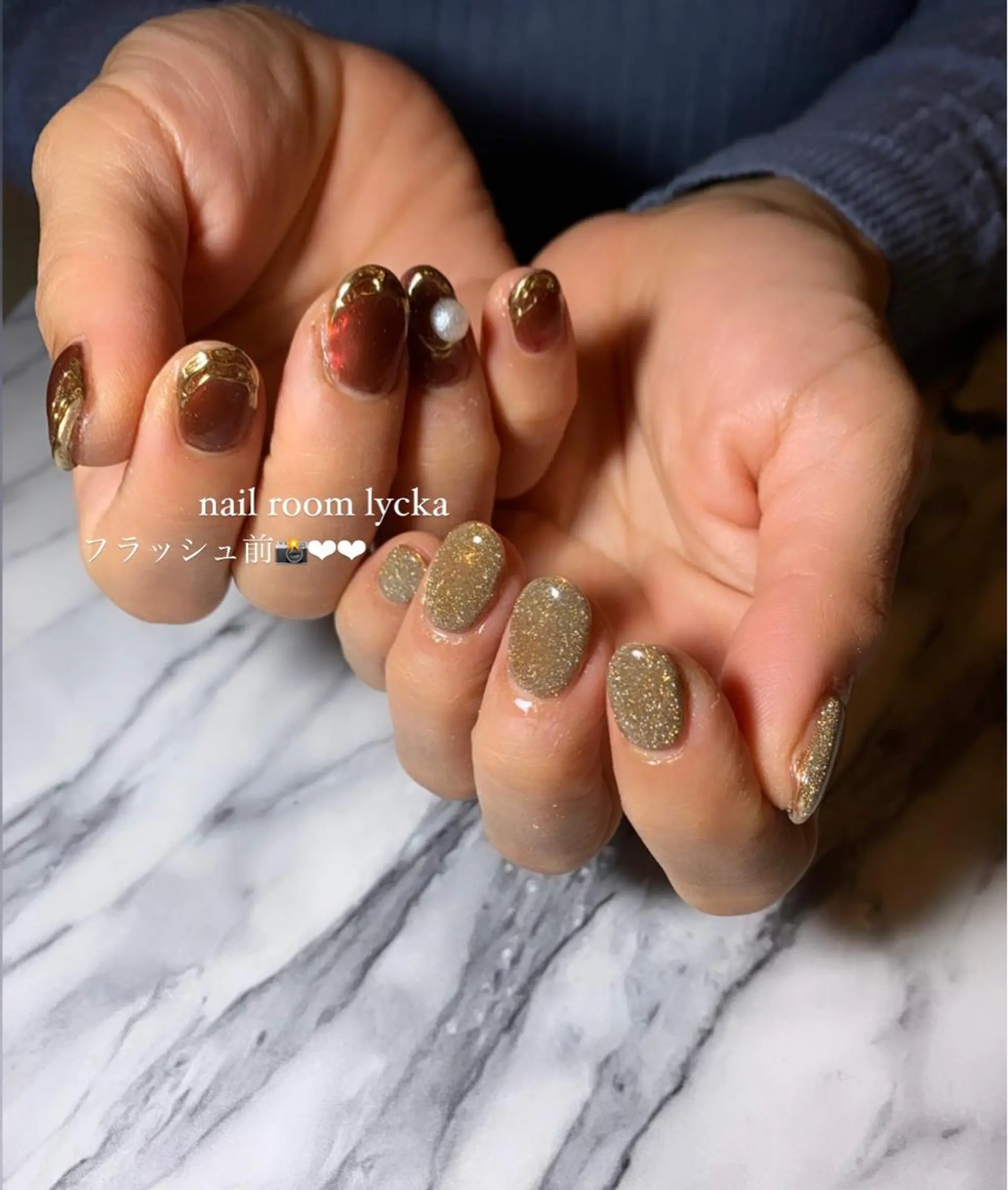 ネイル ﾈｲﾙﾙｰﾑﾘｯｶ 𝐦𝐚𝐲𝐮のネイルデザイン