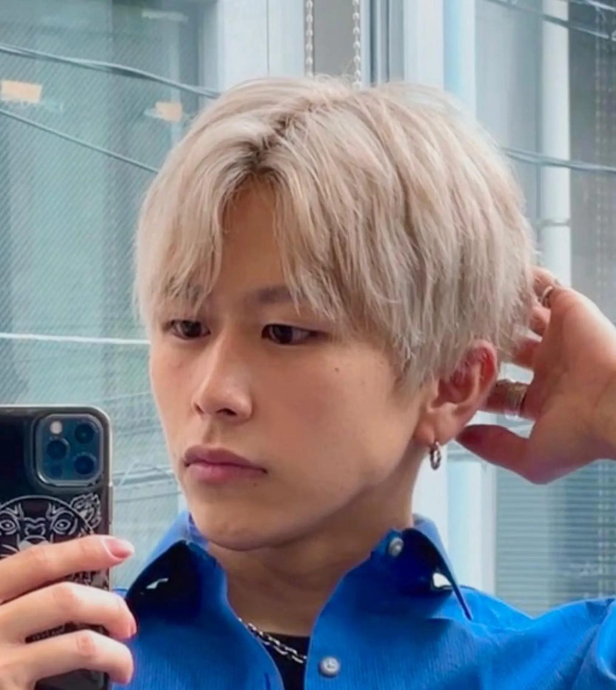 ミディアム カラー パーマ ヘアアレンジ メンズ ヘアカラー トリートメント ヘッドスパ ヘアセット 🌹TikTok４万 ﾌｫﾛﾜｰ🌹AKIのヘアスタイル