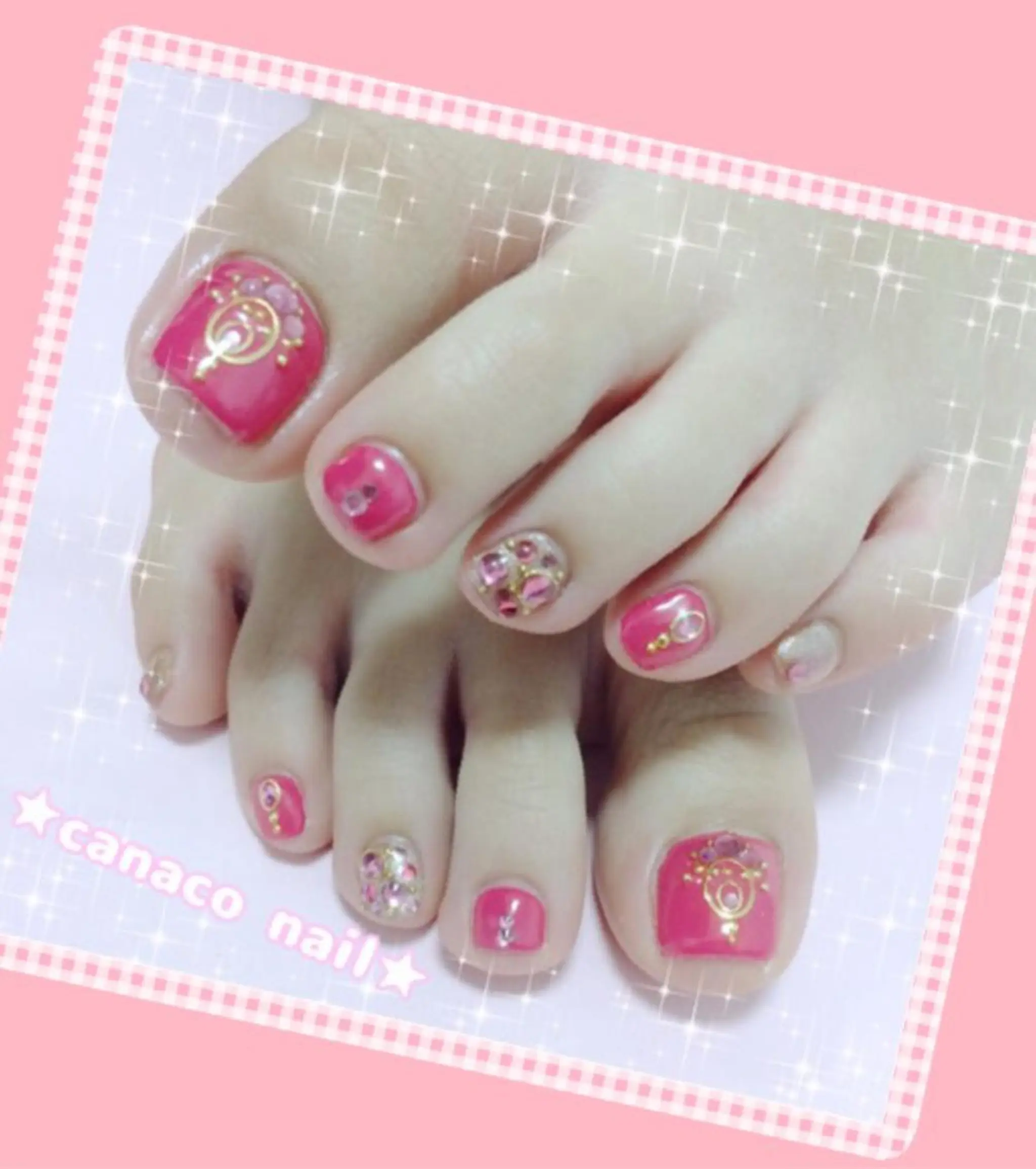 ネイル アートネイル フットネイル ベテランネイル cnc  nailのネイルデザイン