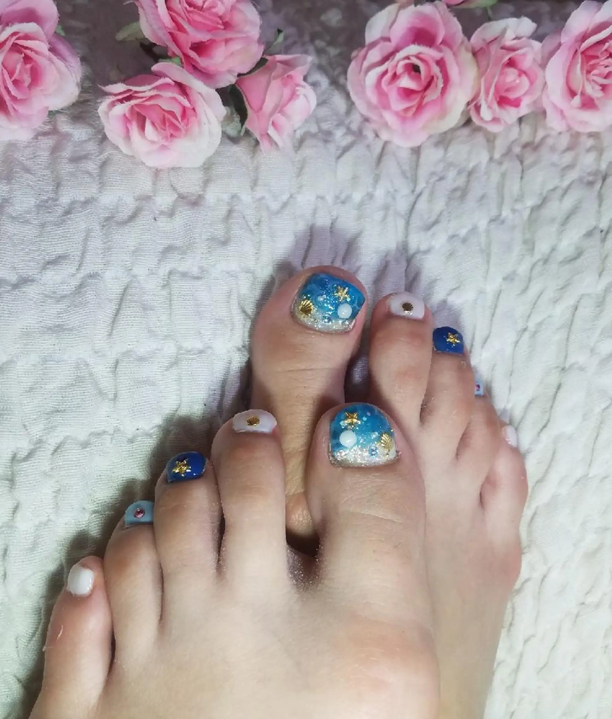 ネイル フットネイル ❤ yuka❤のネイルデザイン