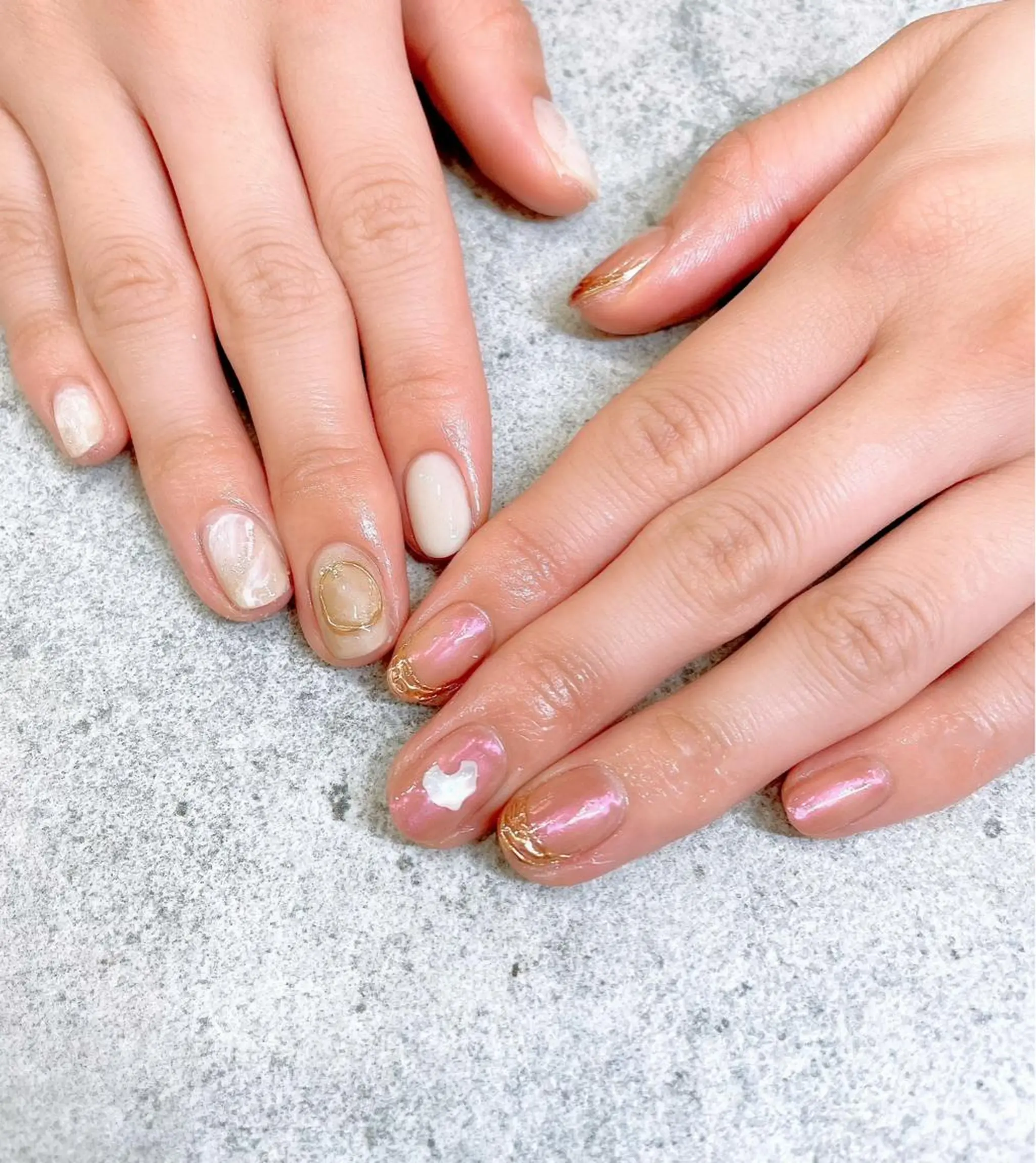 ネイル prizeIris 東のネイルデザイン