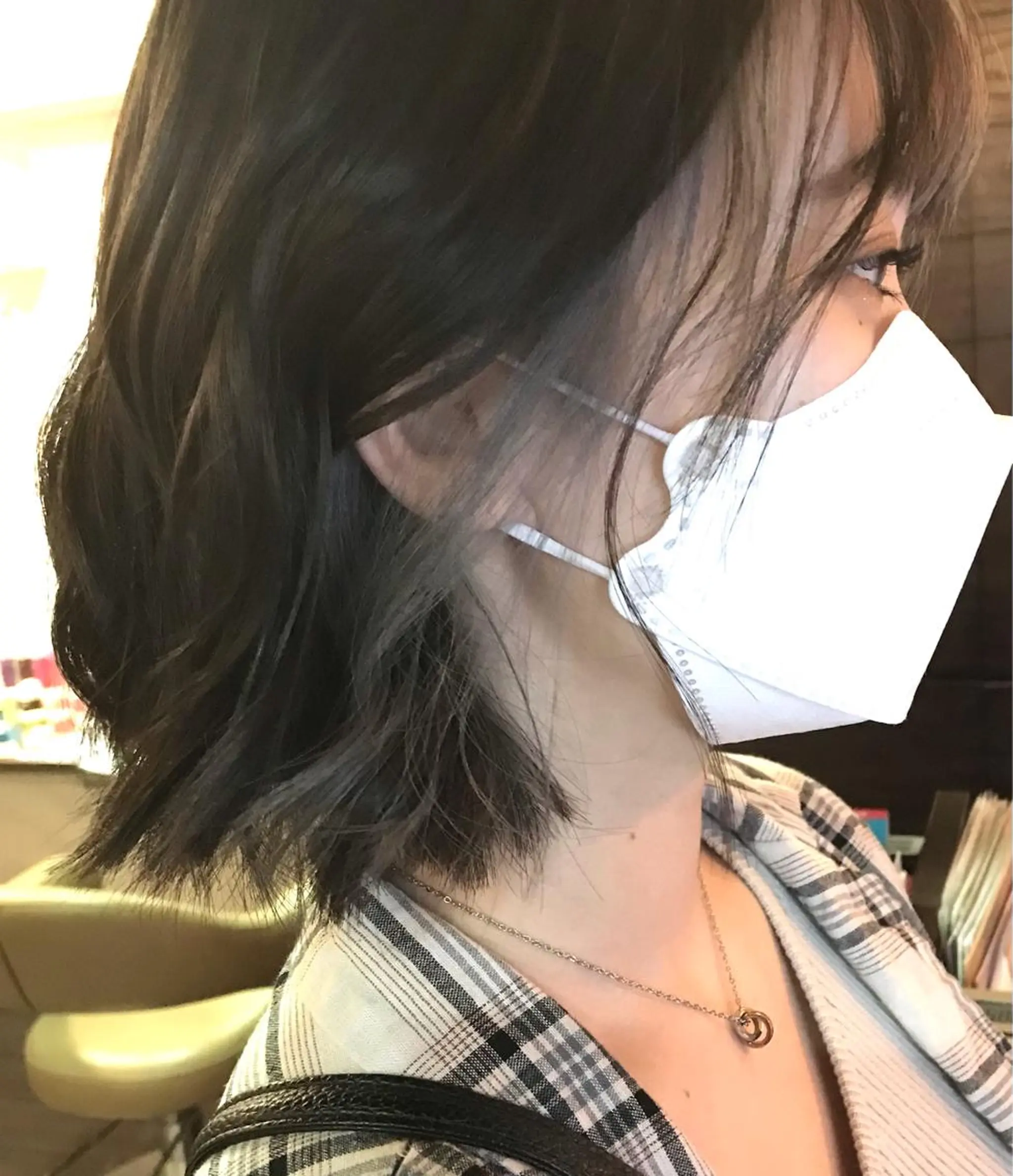 ショート カラー ブルーカラー イヤリングカラー 💎透明感カラー特化 💎TAISEIのヘアスタイル