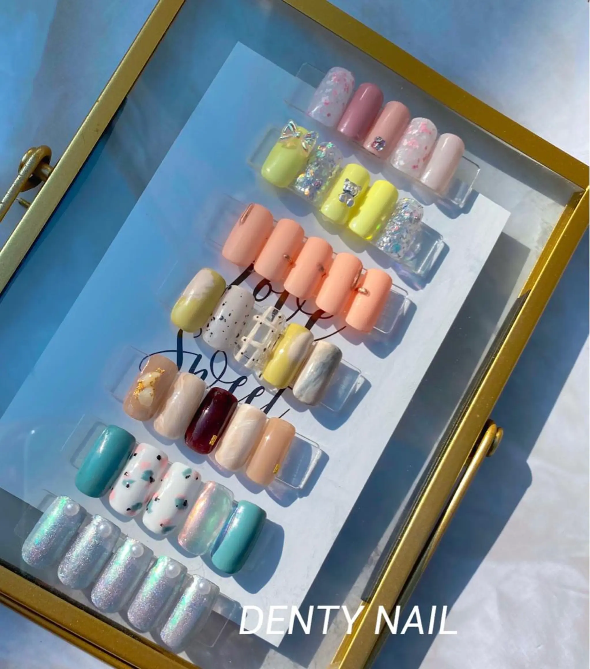 ネイル 春ネイル ハンドネイル フットネイル DENTY NAIL -ArtRoom-のネイルデザイン