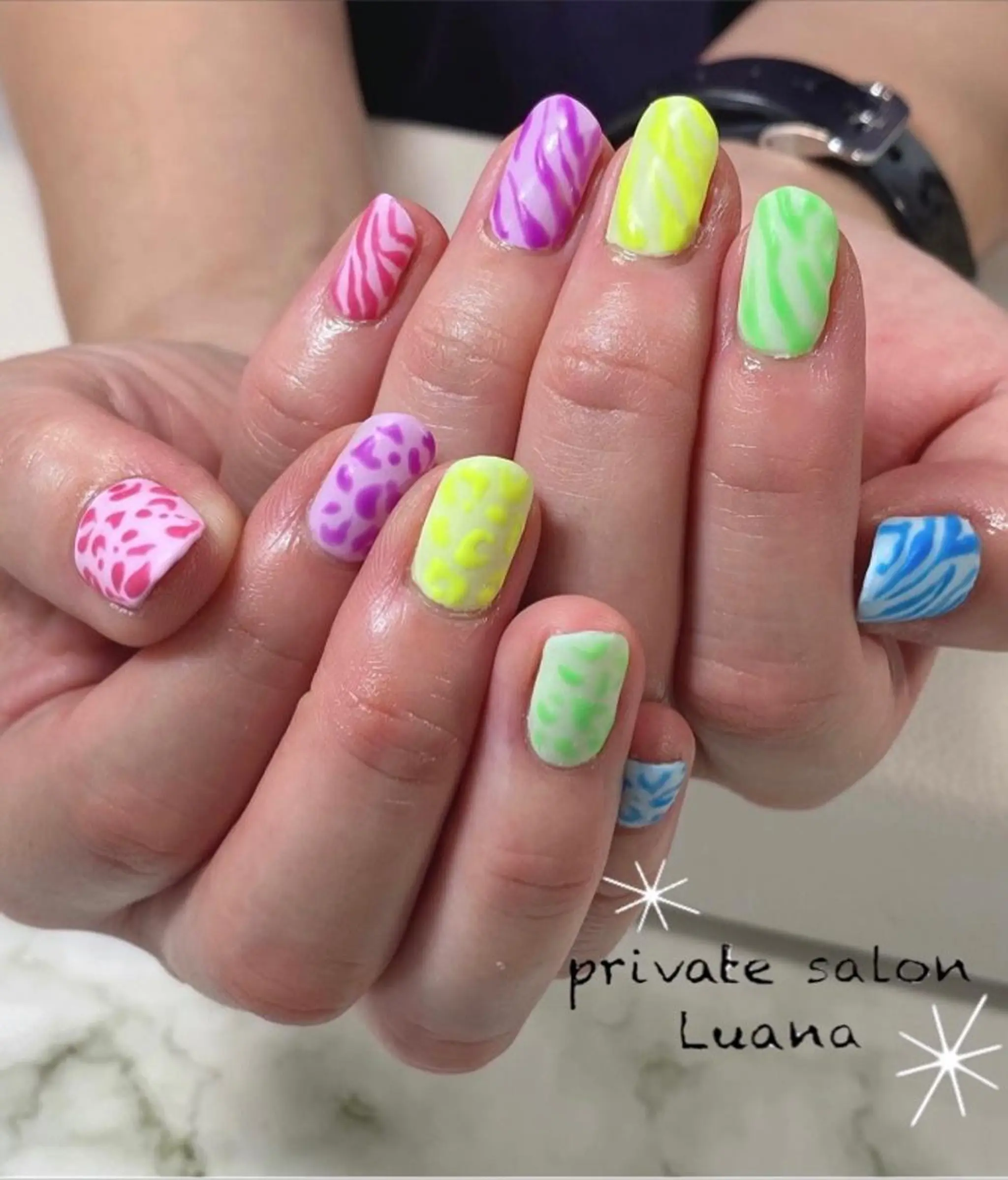 ネイル 自宅ネイルサロン ルアナのネイルデザイン