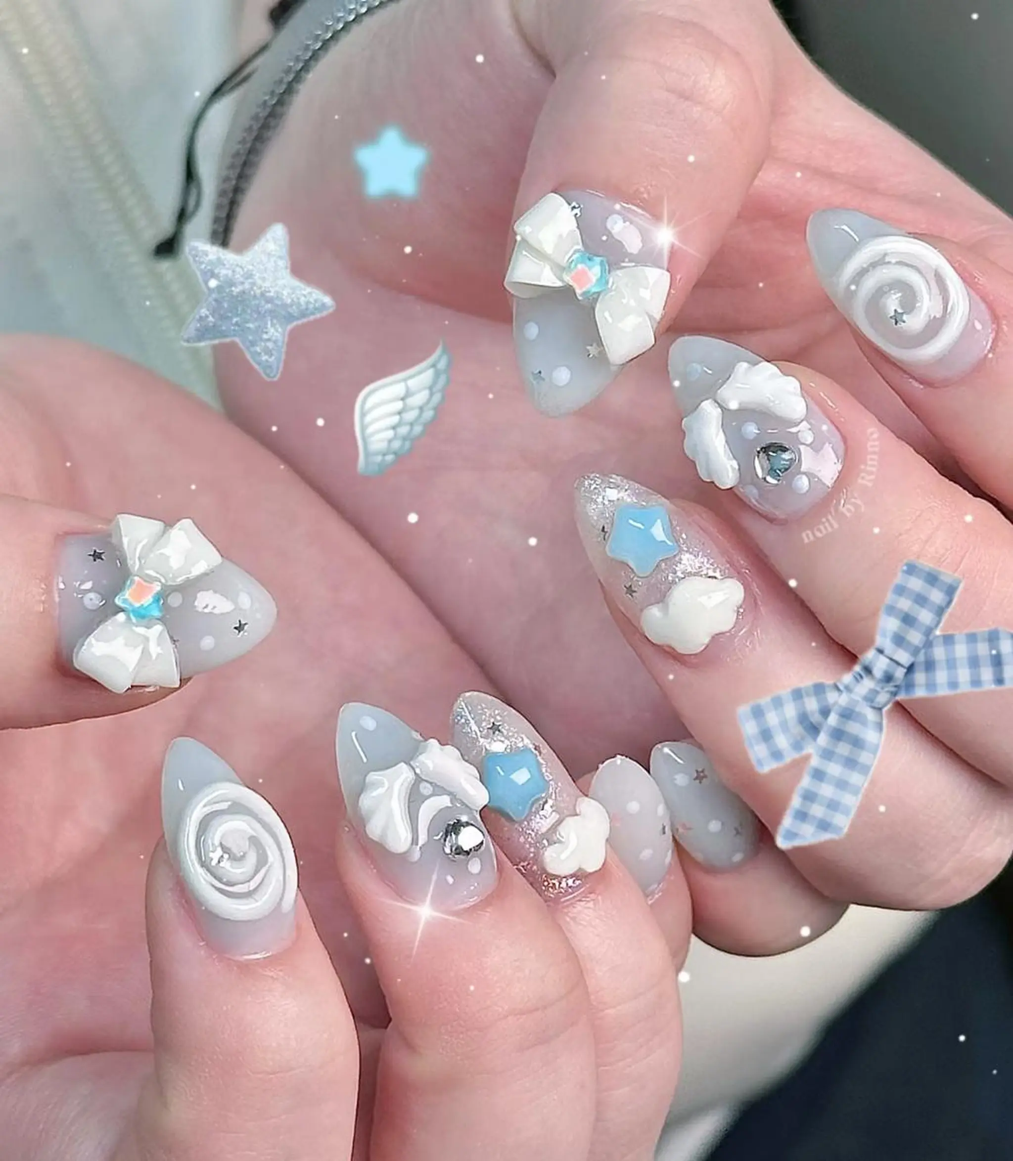 ネイル 🐾みき 🧸のネイルデザイン