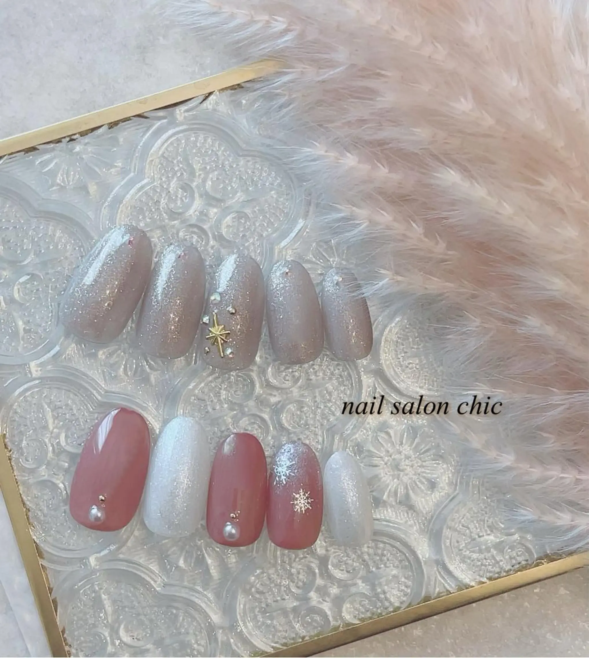 ネイル ハンドネイル nail salon chicのネイルデザイン