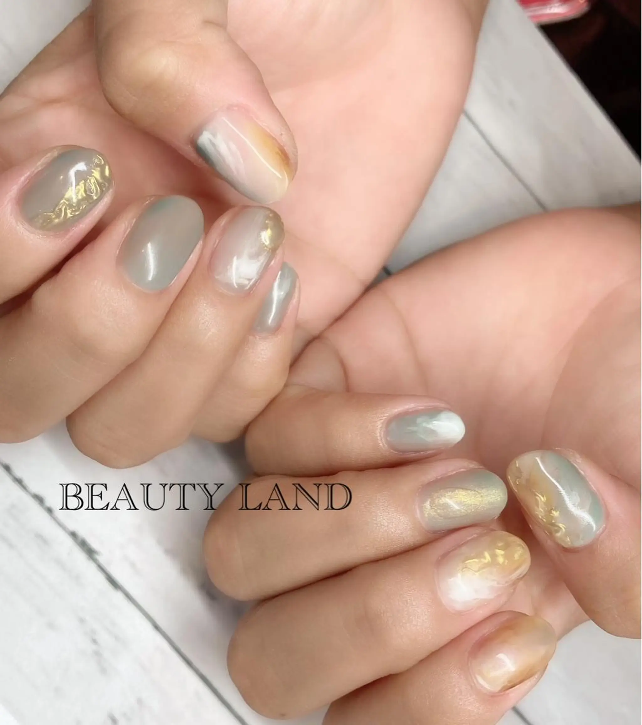 ネイル ハンドネイル 市川駅 ✿中津のネイルデザイン