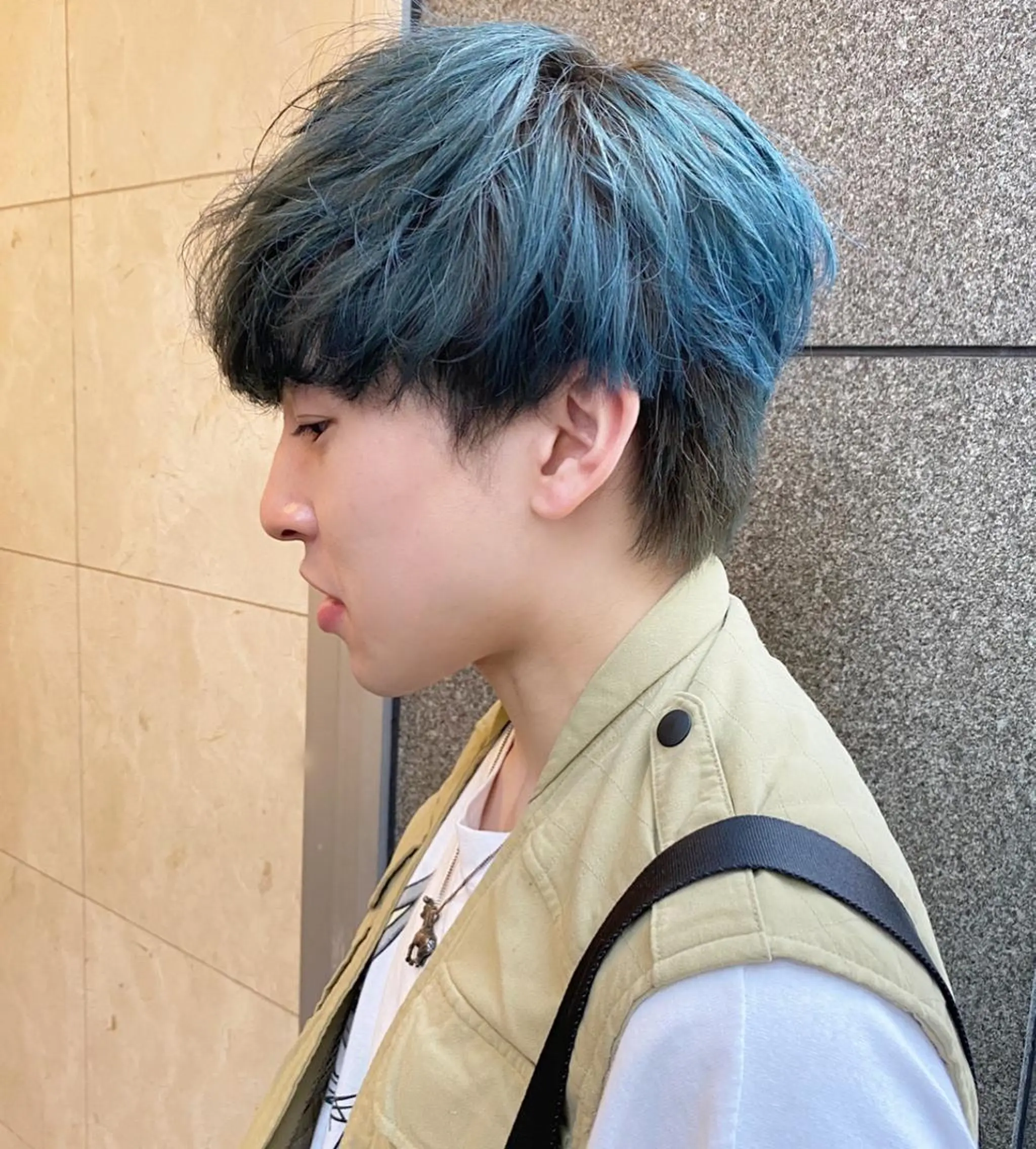 ショート カラー 🧡色落ちまで2度綺 麗なカラー🧡ヨシキのヘアスタイル