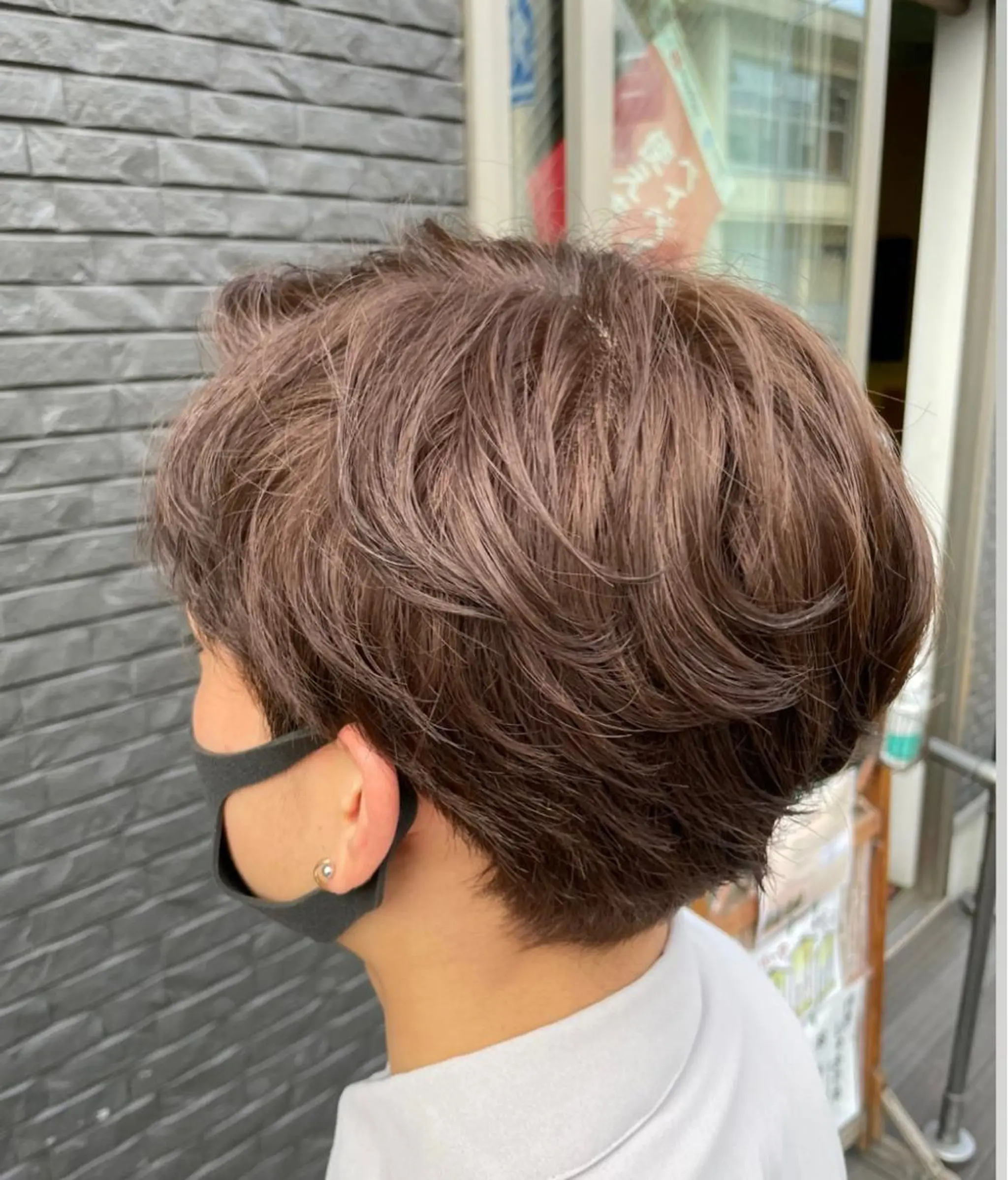 ショート カラー メンズ メンズブリーチ ブリーチ ブリーチなしカラー デザインカラー🏝️ 須賀汐音のヘアスタイル