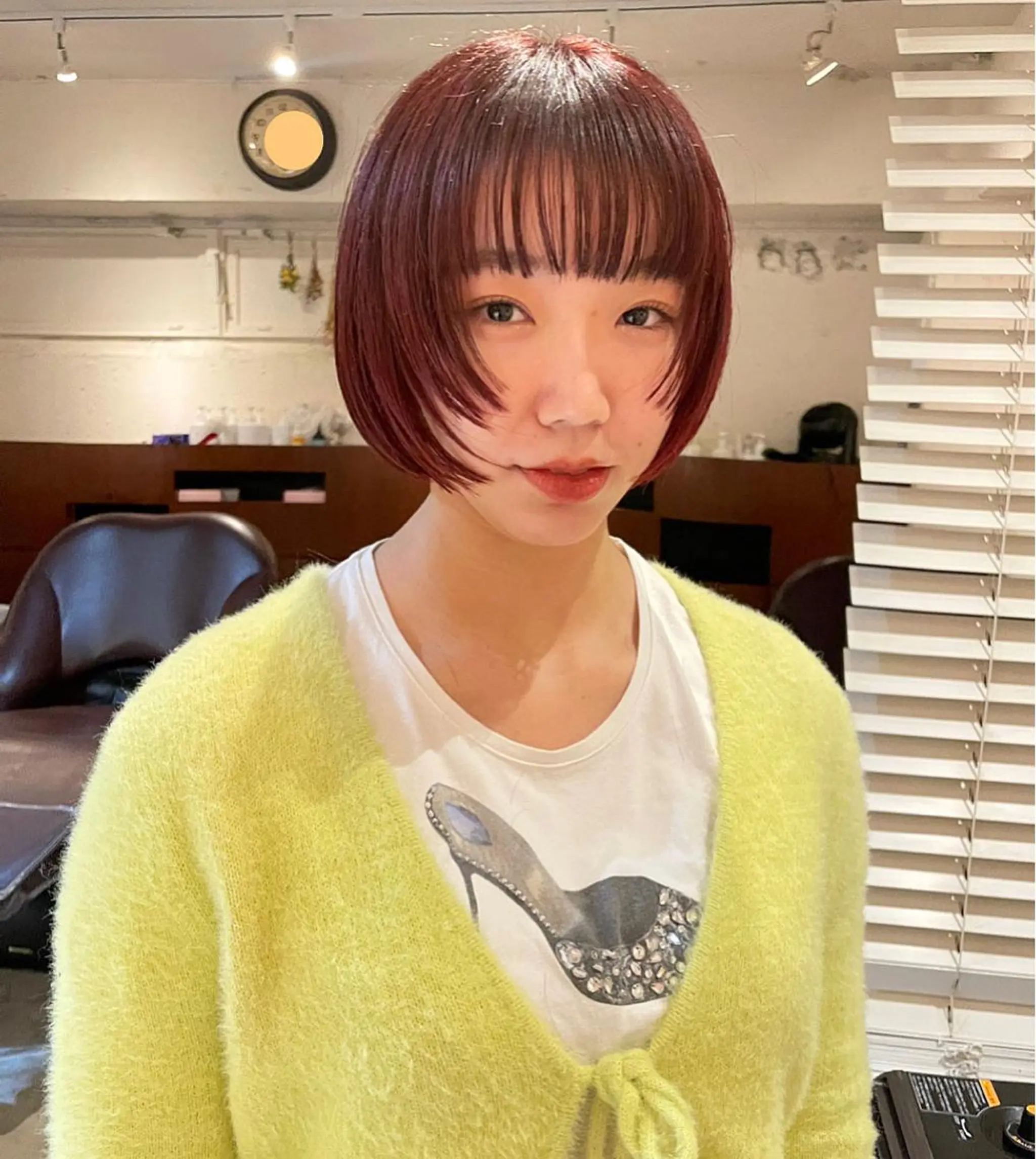 ショート カラー ダブルカラー ボブ ファッションに 溶け込むstyleのヘアスタイル