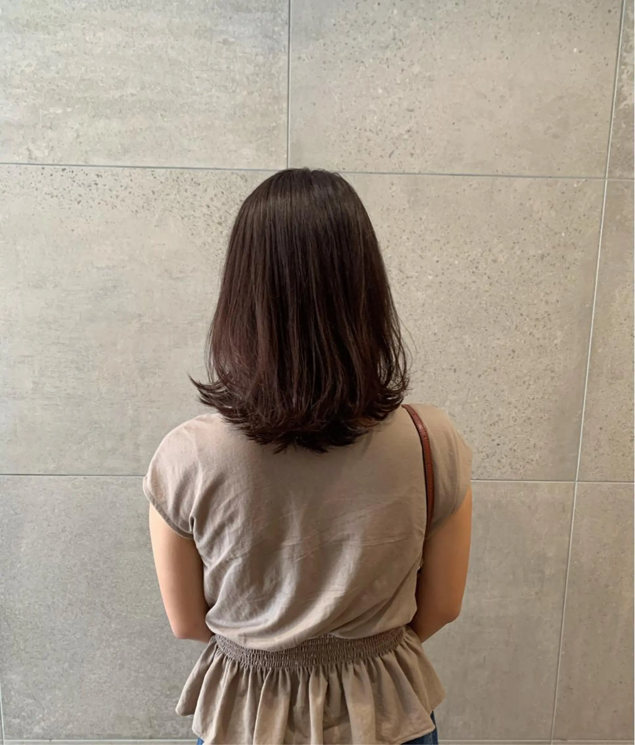 ミディアム 増田 晃士のヘアスタイル