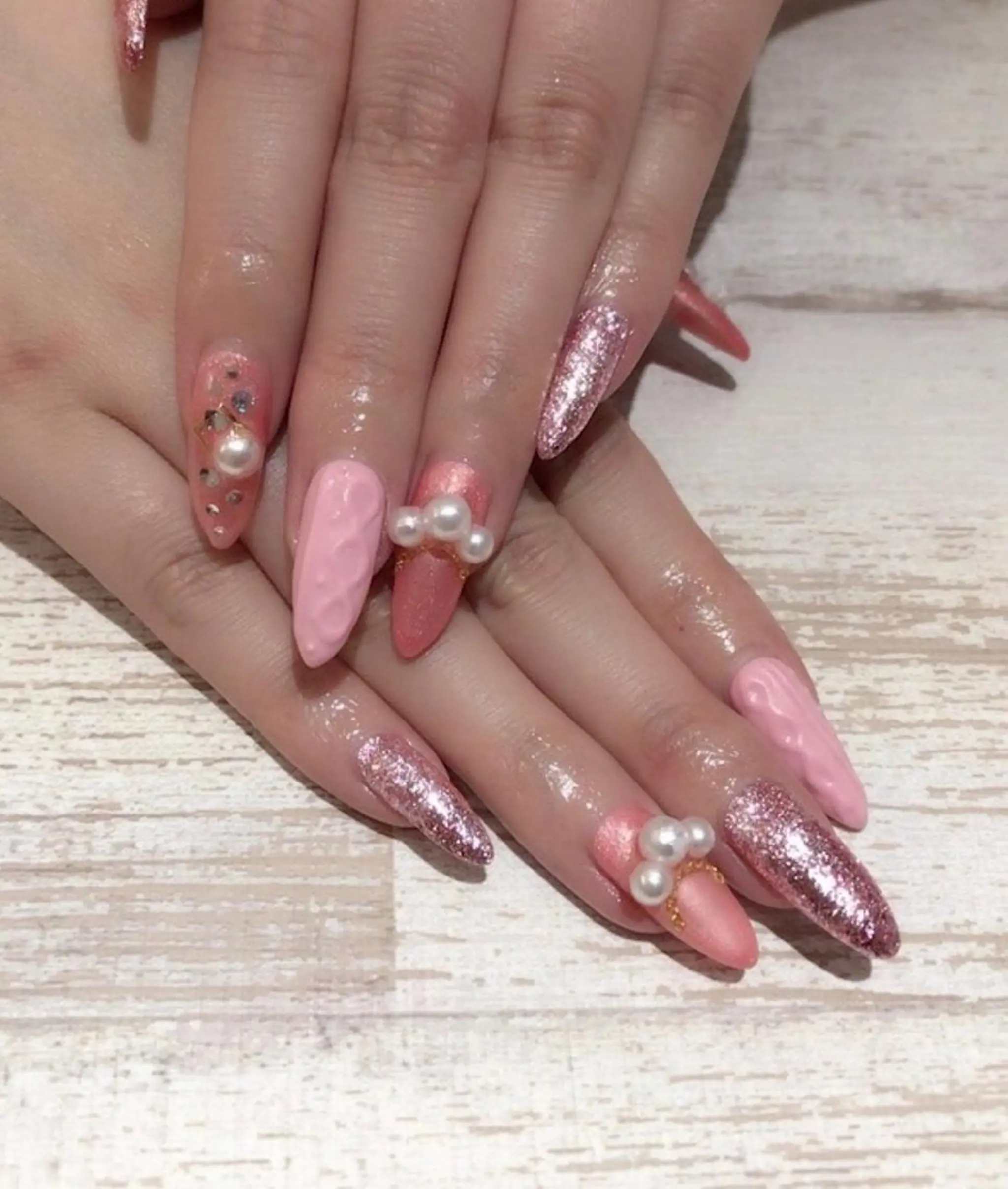 ネイル Lino+ ネイル&よもぎ蒸しのネイルデザイン