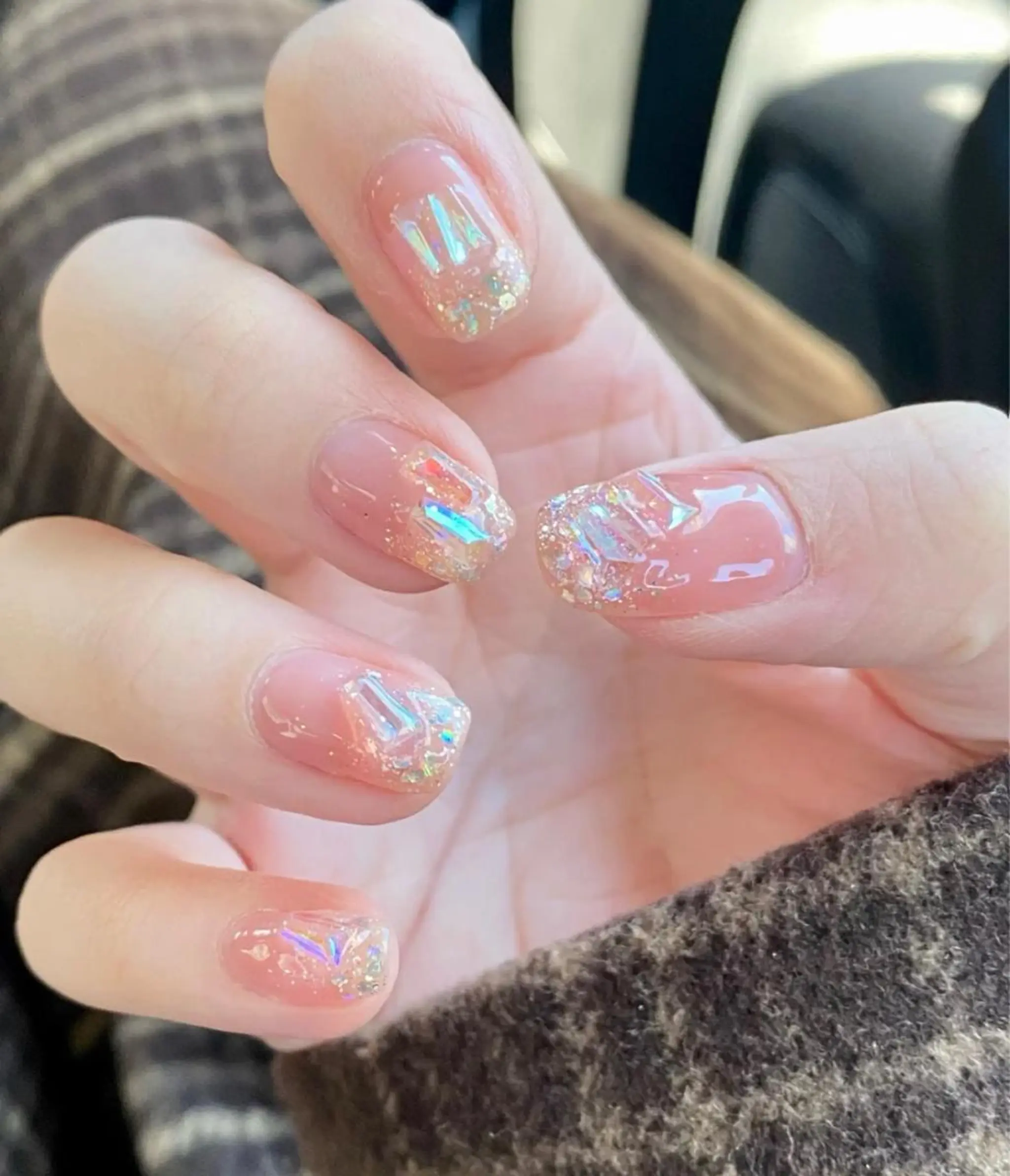 ネイル ハンドネイル M🌷nail 長さだし専門店のネイルデザイン