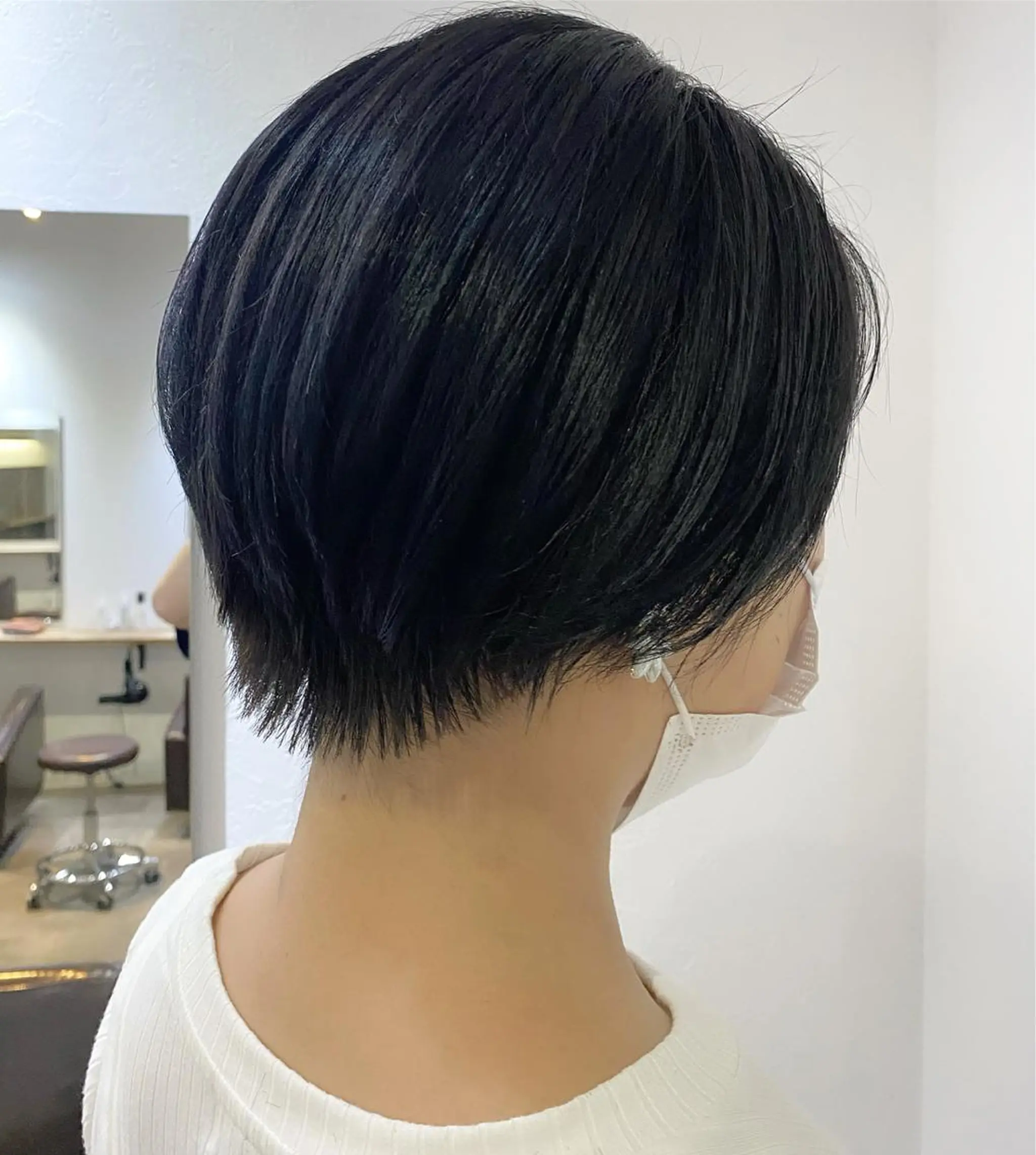 ショート カラー グラデーションカラー ボブ 森貴裕/ベージュ/ パーマ/オリーブのヘアスタイル