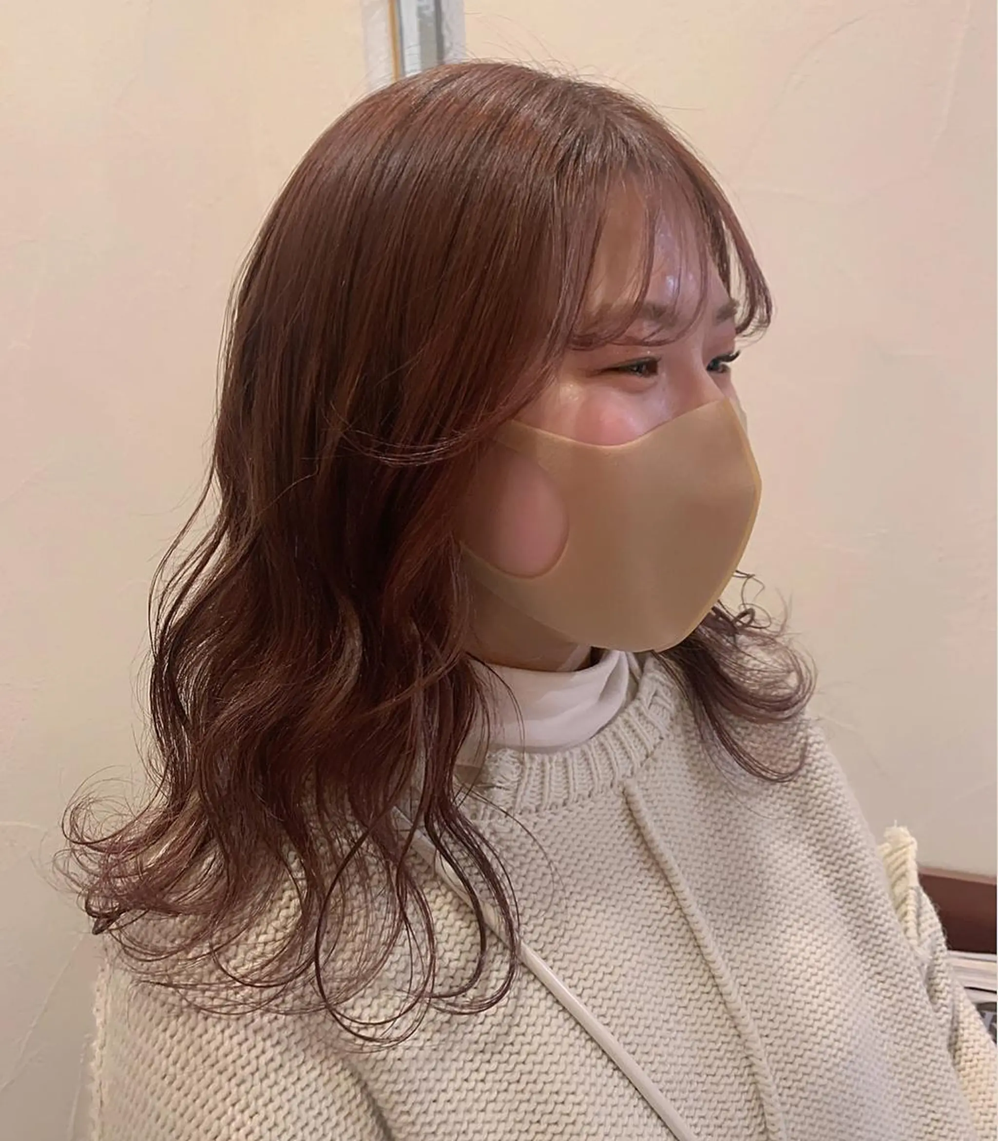 ミディアム カラー mir MIYUのヘアスタイル