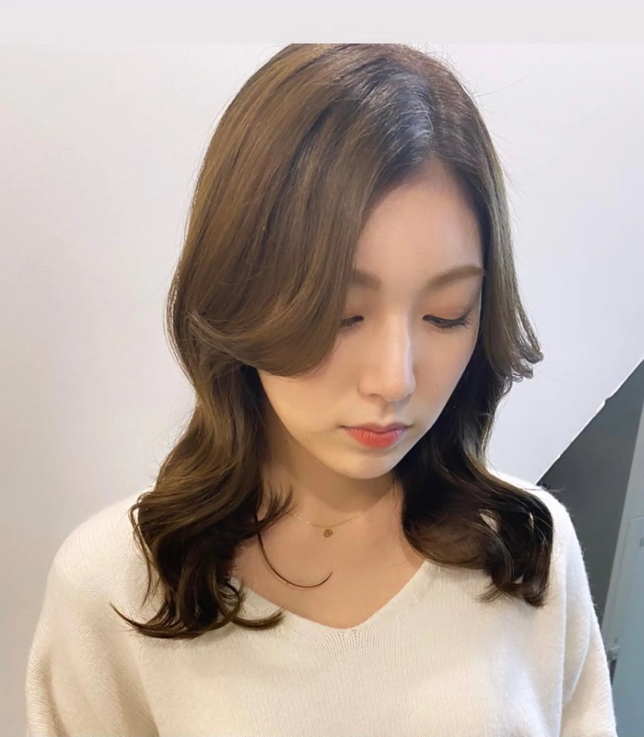 セミロング ハマサキ 【店長】のヘアスタイル