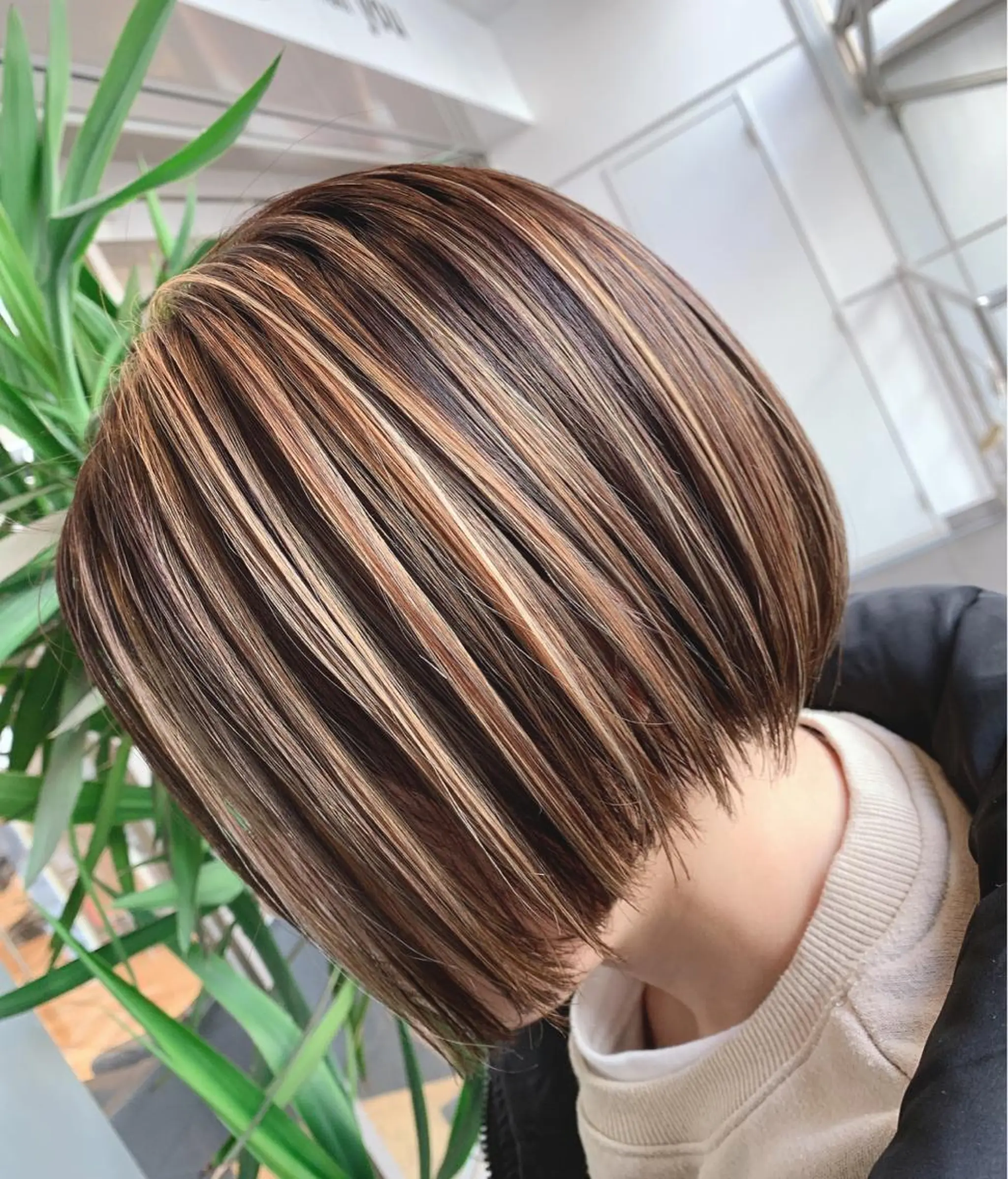 ショート カラー ハイライトカラー ハイライト ♡ yumaのヘアスタイル