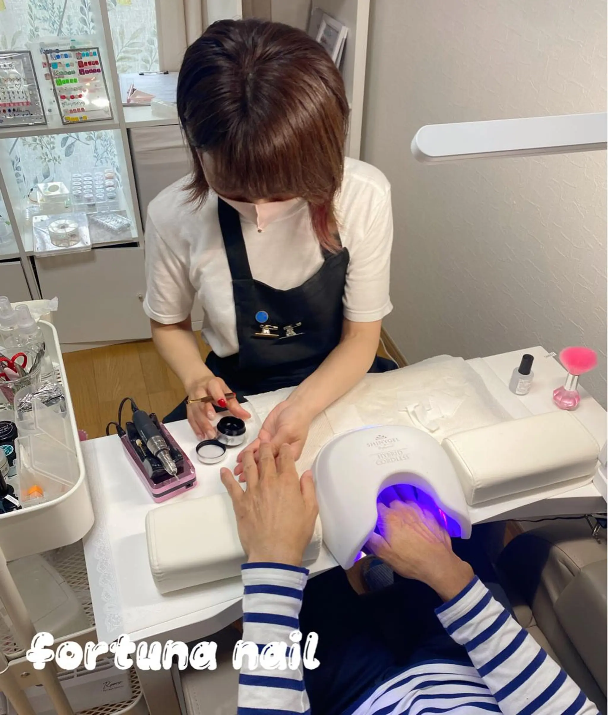 メンズ ネイル Nail •Head スパFortunaのネイルデザイン