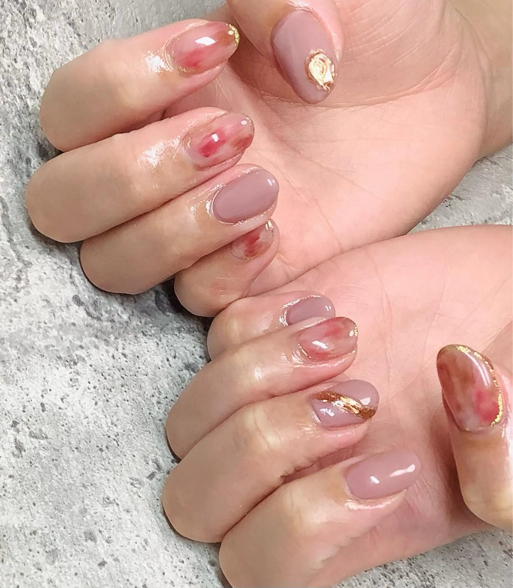 ネイル 横尾 麻里のネイルデザイン