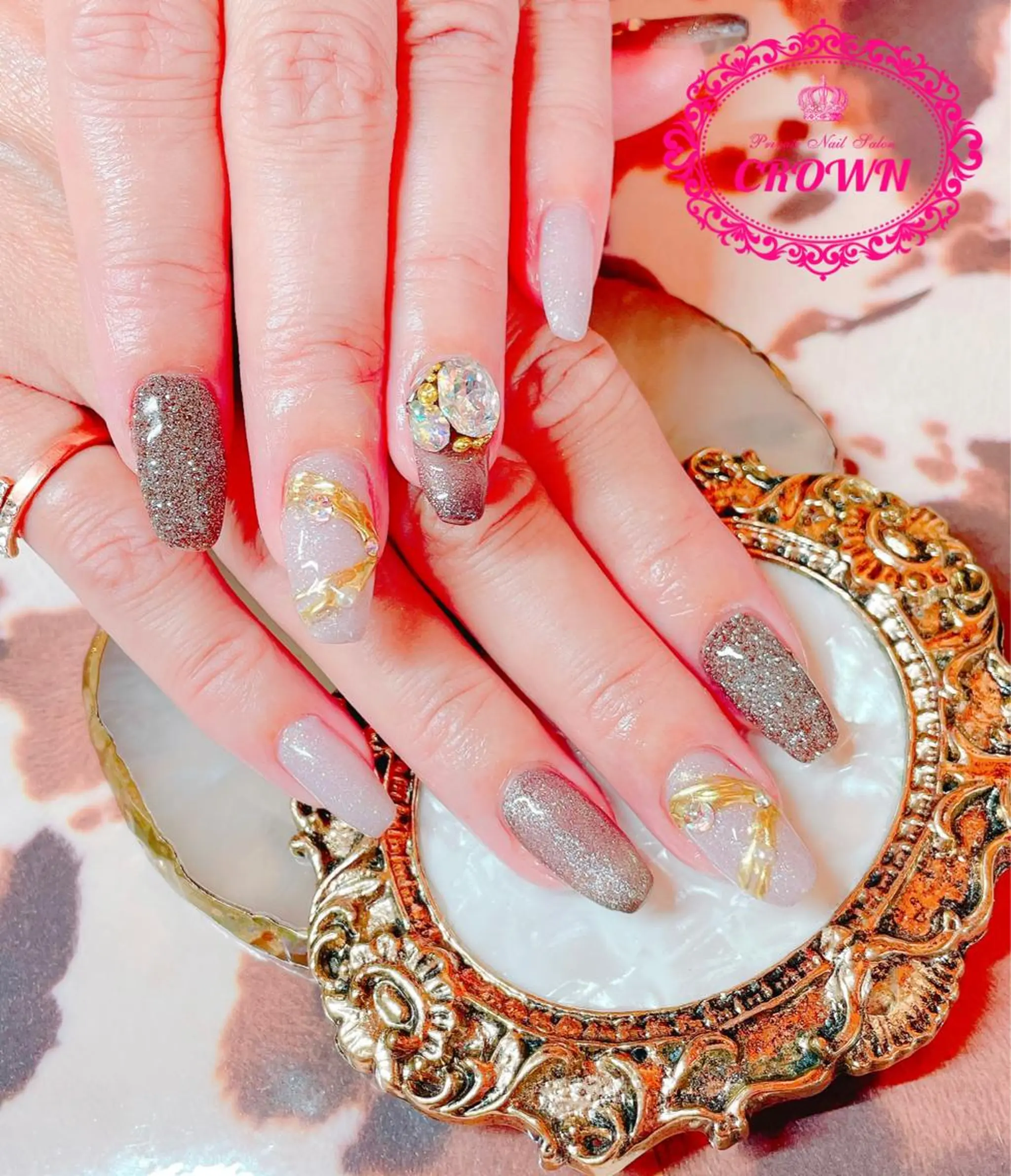 ネイル CROWN プライベートサロンのネイルデザイン