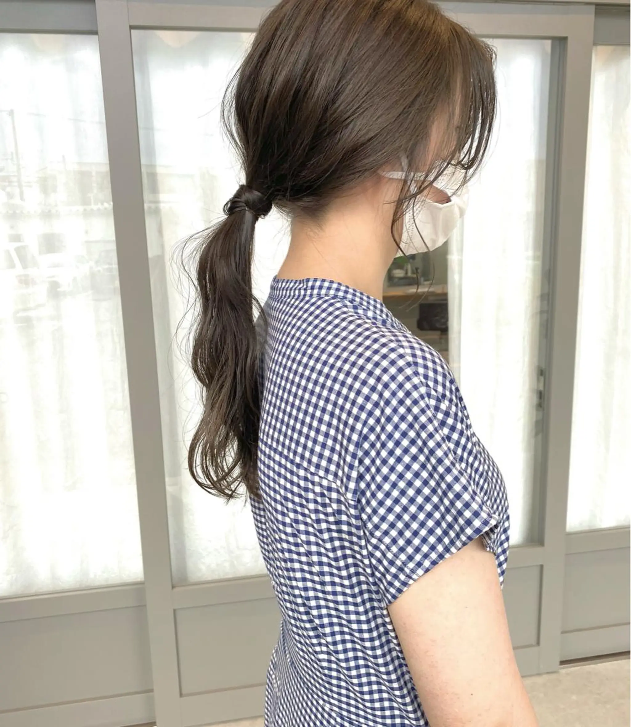 ロング カラー ヘアアレンジ 透明感カラー カット ヘアカラー トリートメント 塚原 安優のヘアスタイル