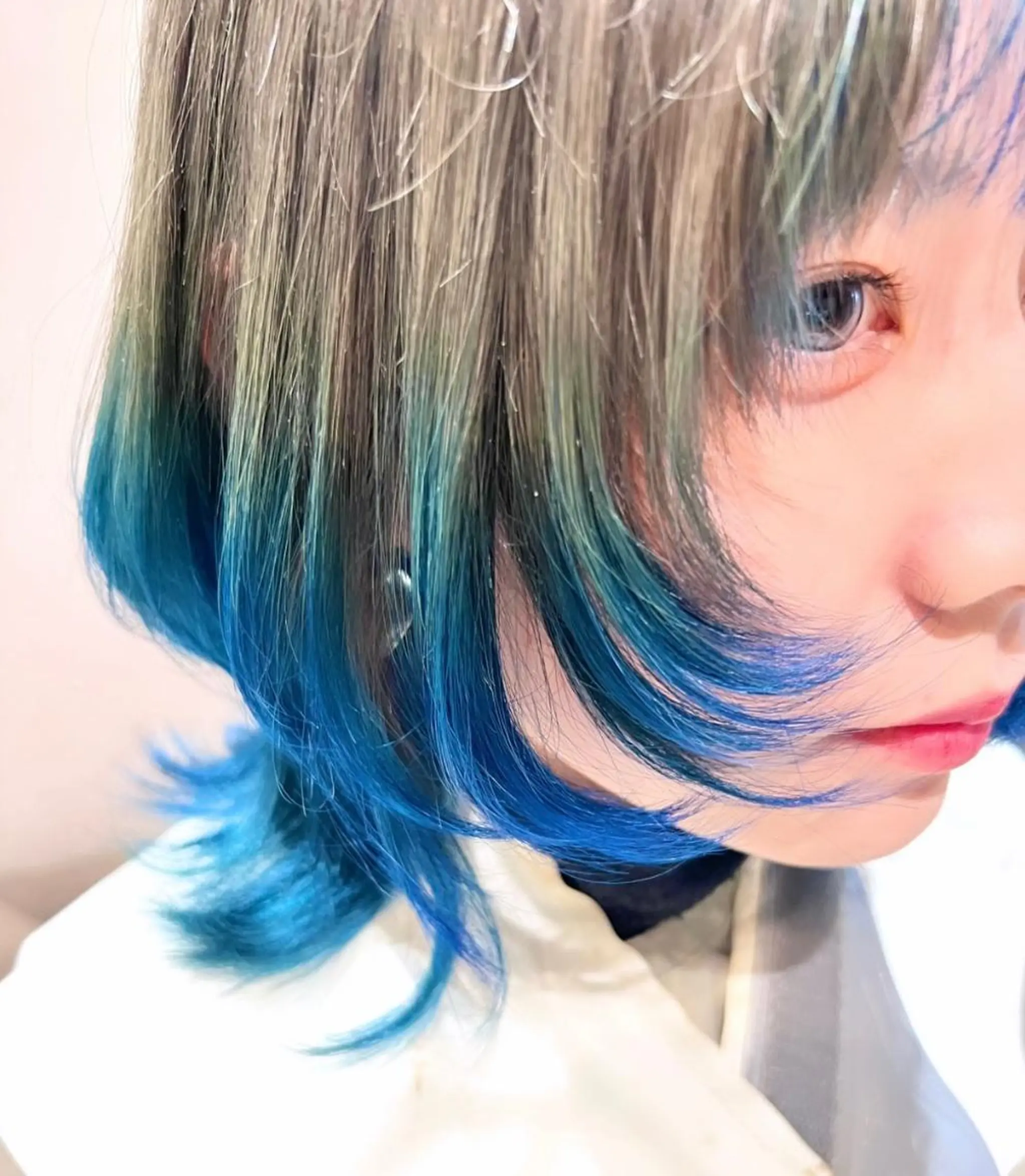 カラー 🐺ミウ 🩵のヘアスタイル