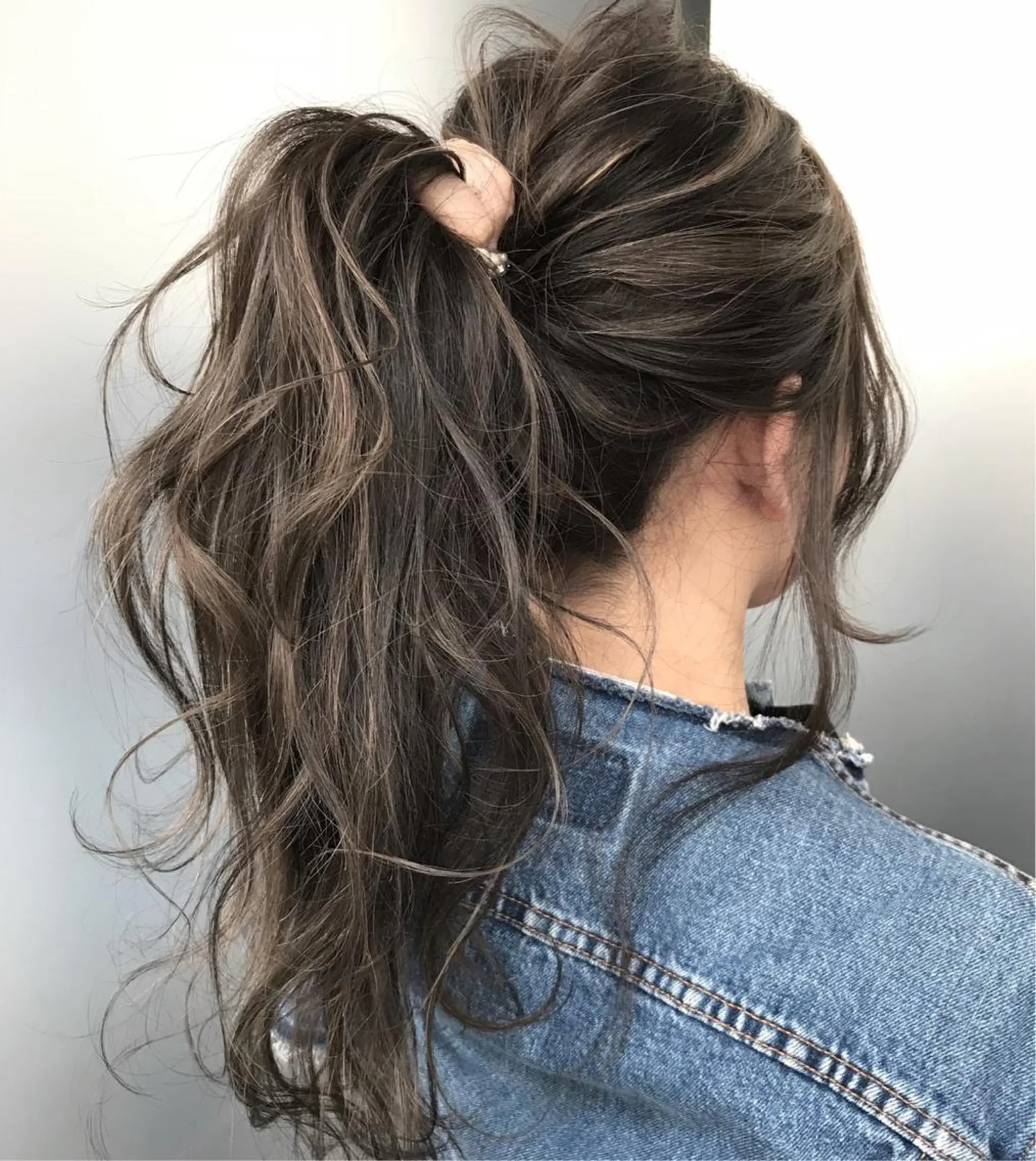 ロング カラー パーマ ヘアアレンジ 【公式】amble luxe池袋東口🩷のヘアスタイル