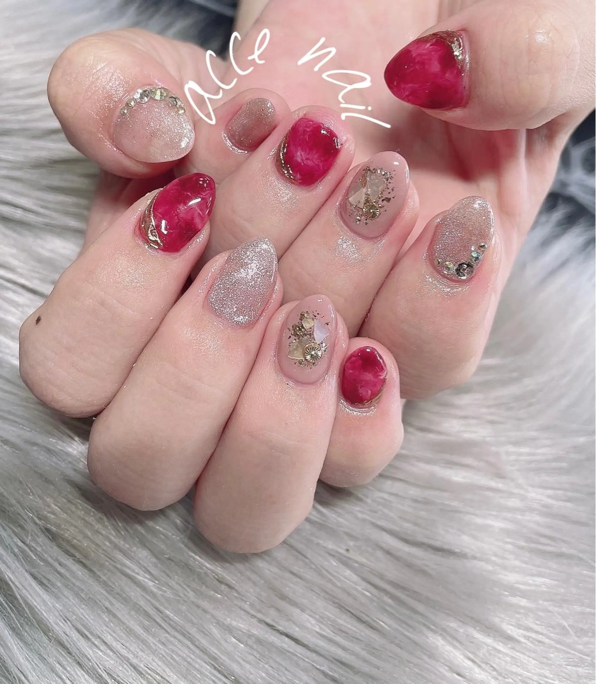 ネイル 持ち込み atsuco ✴︎のネイルデザイン