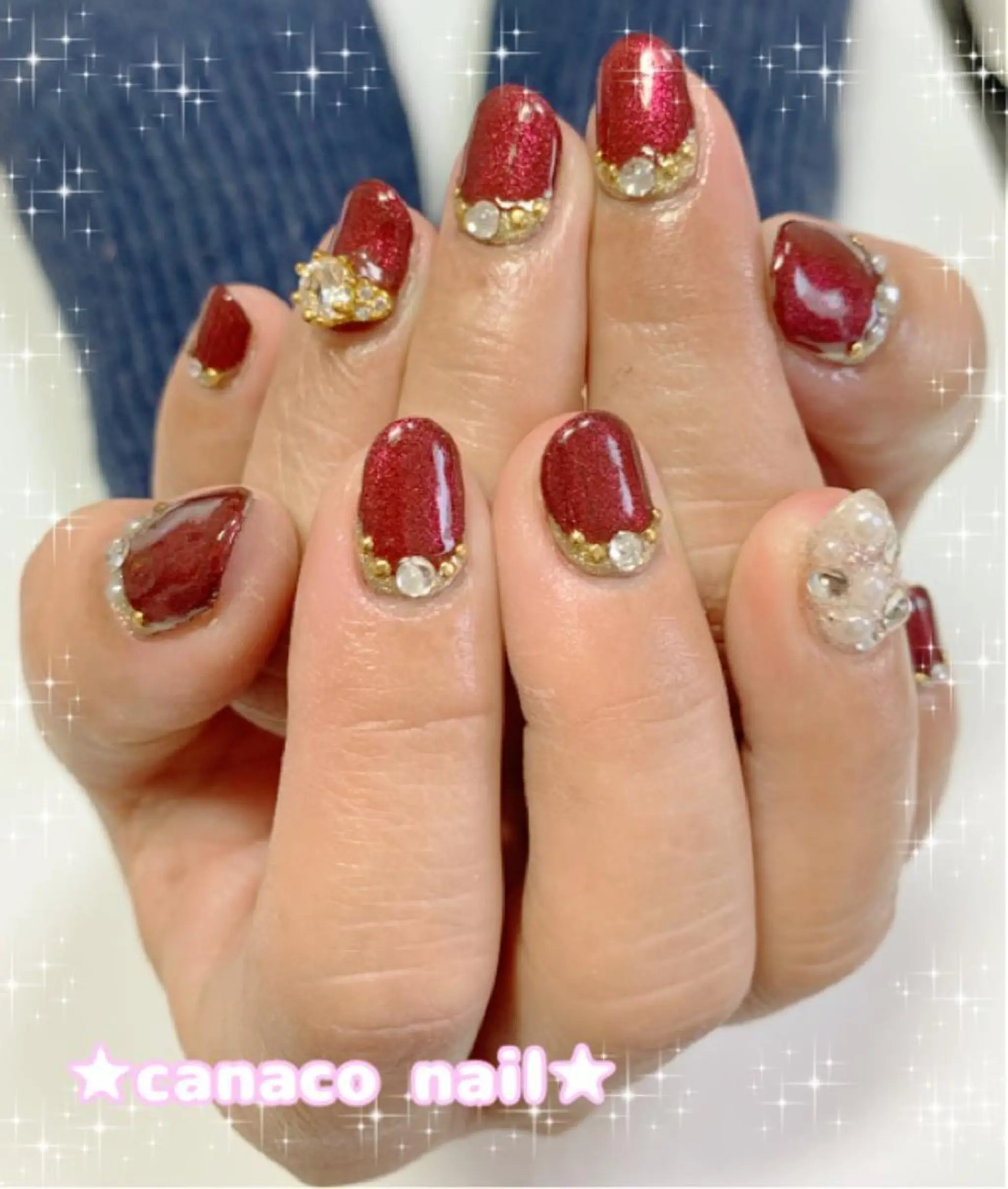 ネイル ハンドネイル ハンドケア ベテランネイル cnc  nailのネイルデザイン