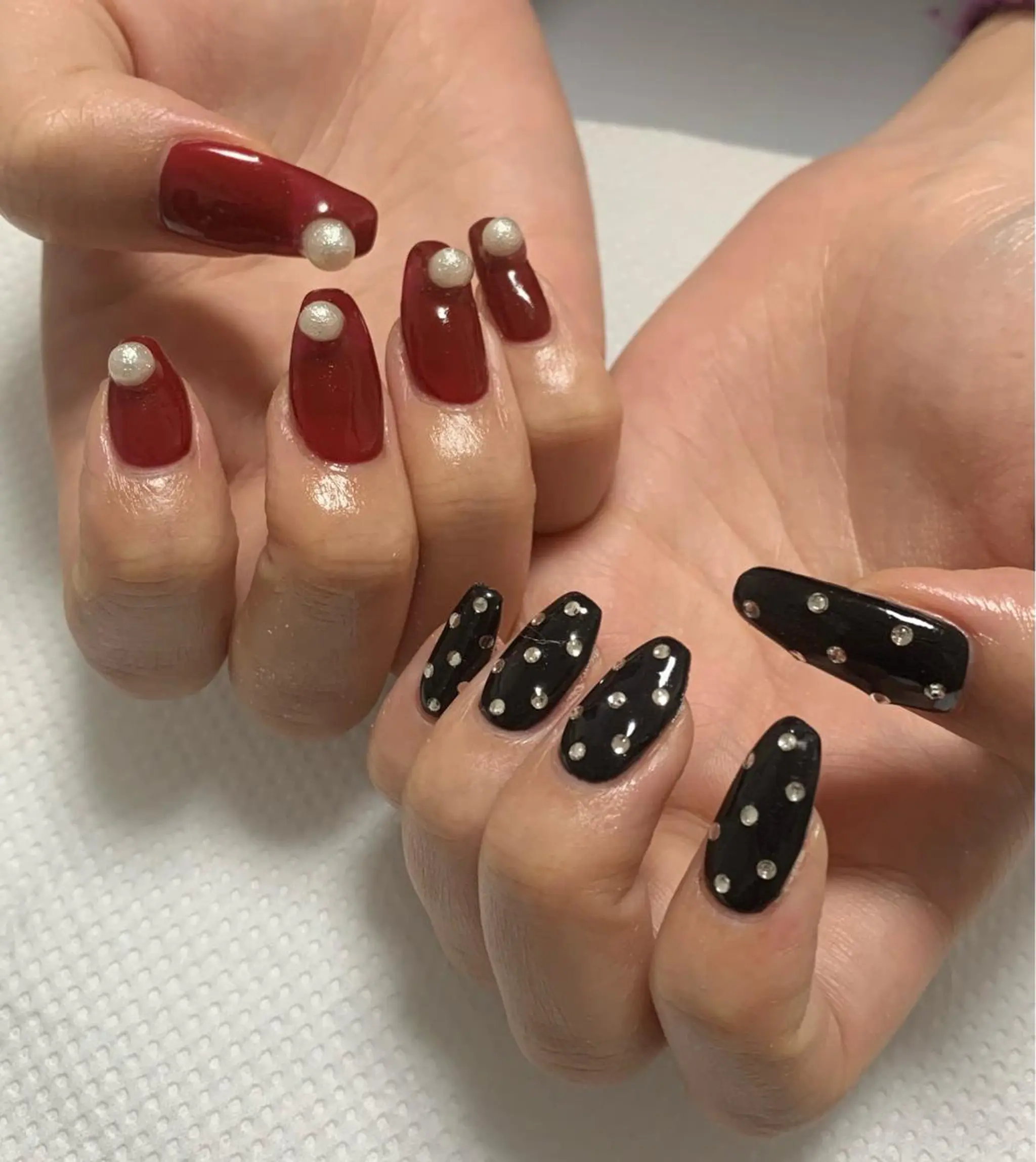 ネイル ストーンネイル nail M&Tのネイルデザイン