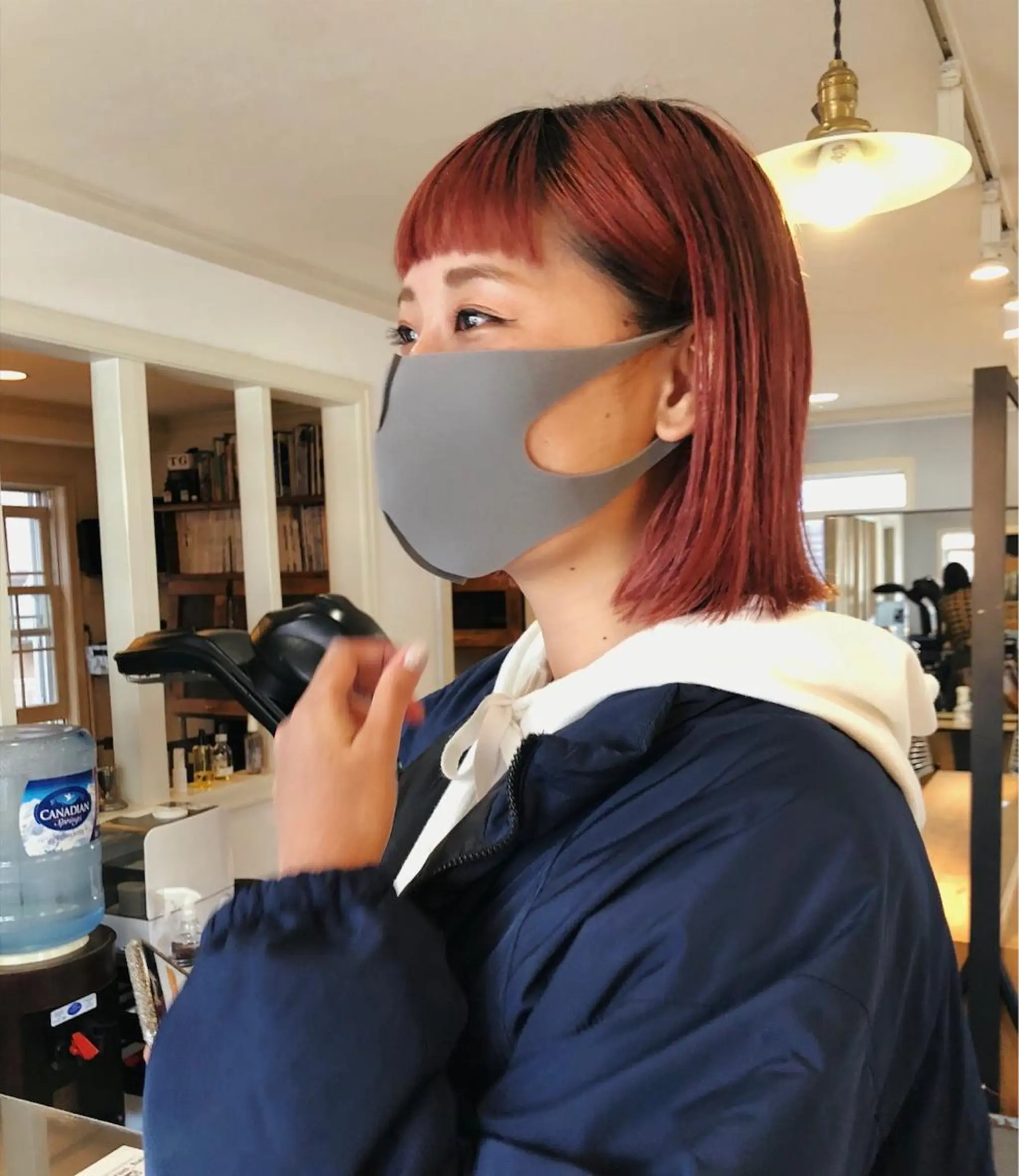 ミディアム カラー NOUN所属・eri kinjoのヘアスタイル