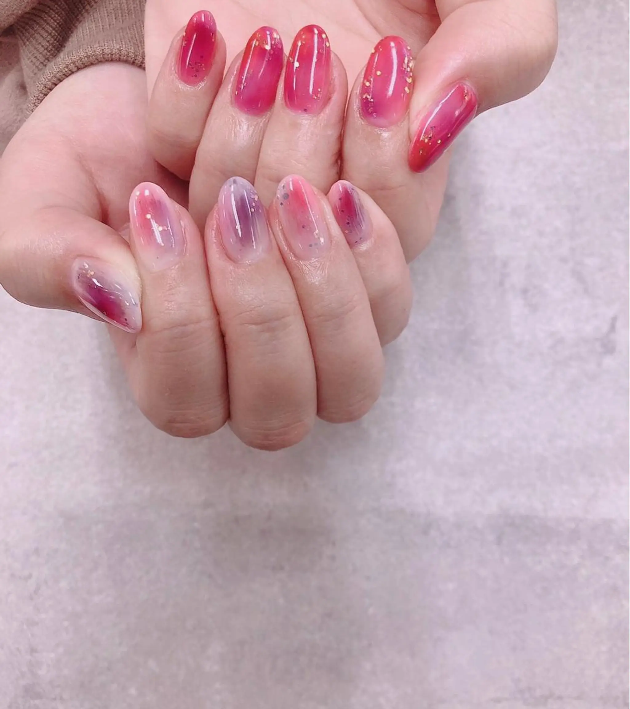 ネイル ニュアンスネイル ハンドネイル ハンドケア FASTNAIL PLUS 新宿店のネイルデザイン