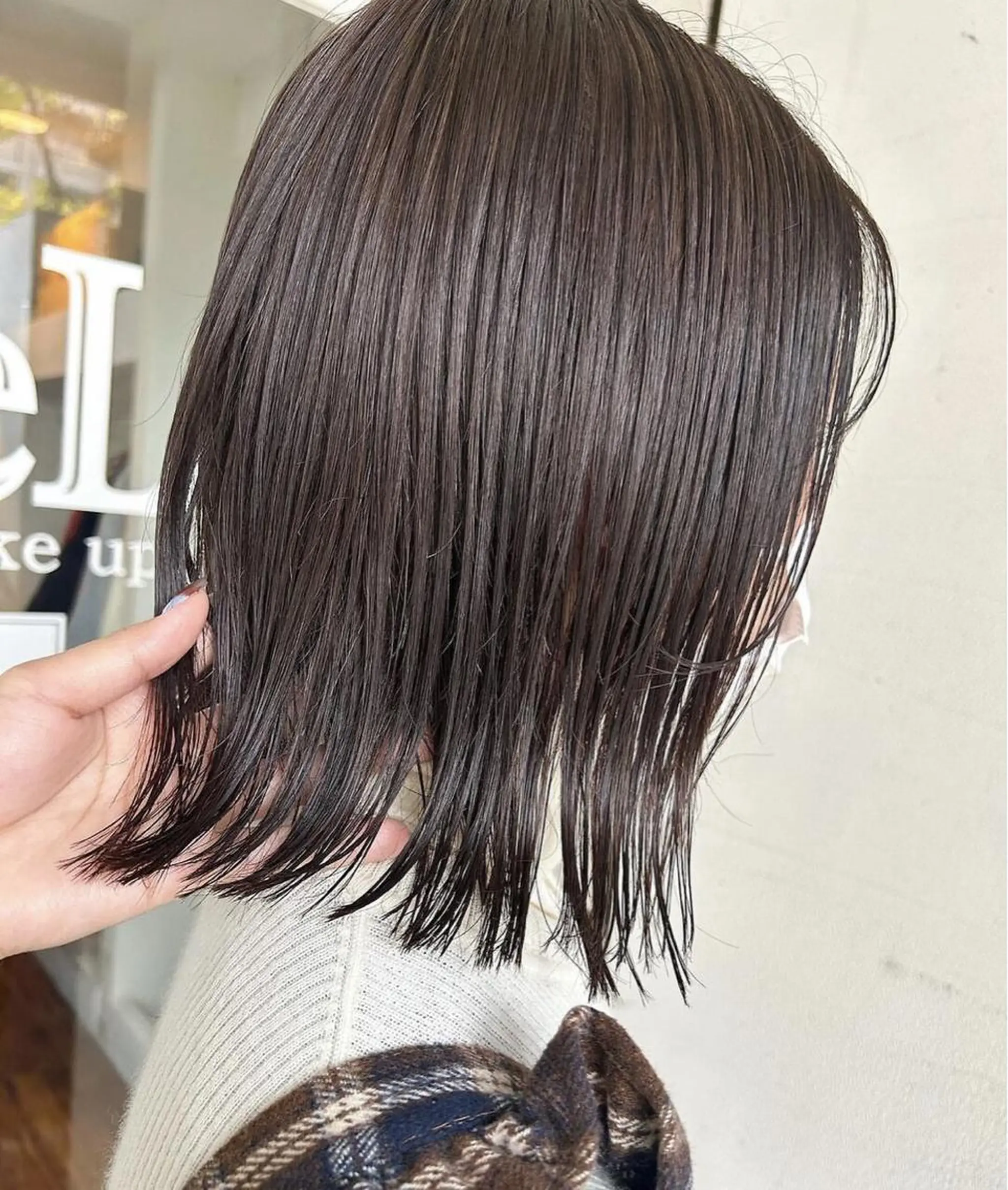 ミディアム ヘアカラー トリートメント Chihiro .のヘアスタイル