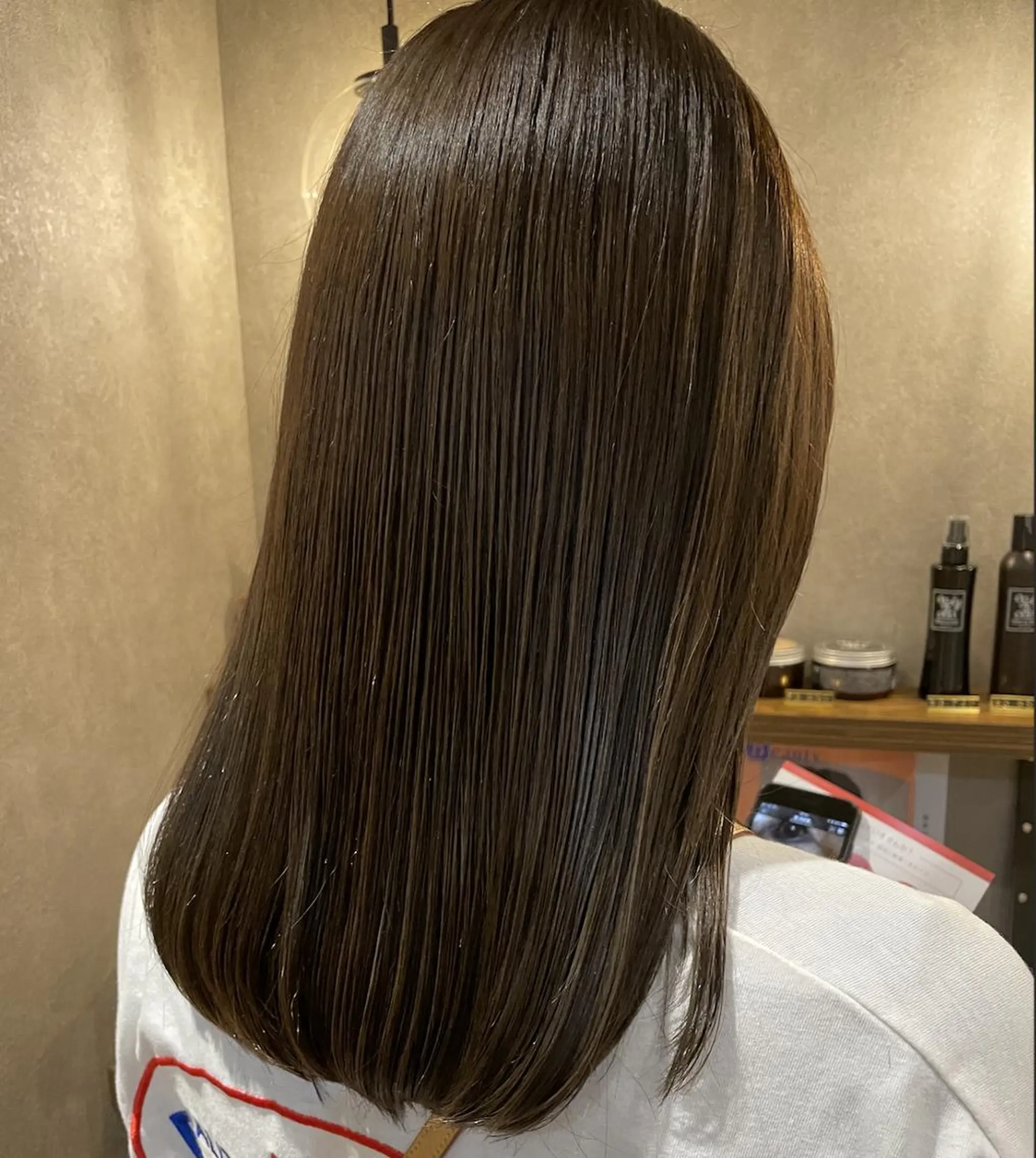 ロング 髪質改善 トリートメント カット ヘアカラー トリートメント 渡邉 瑞生のヘアスタイル