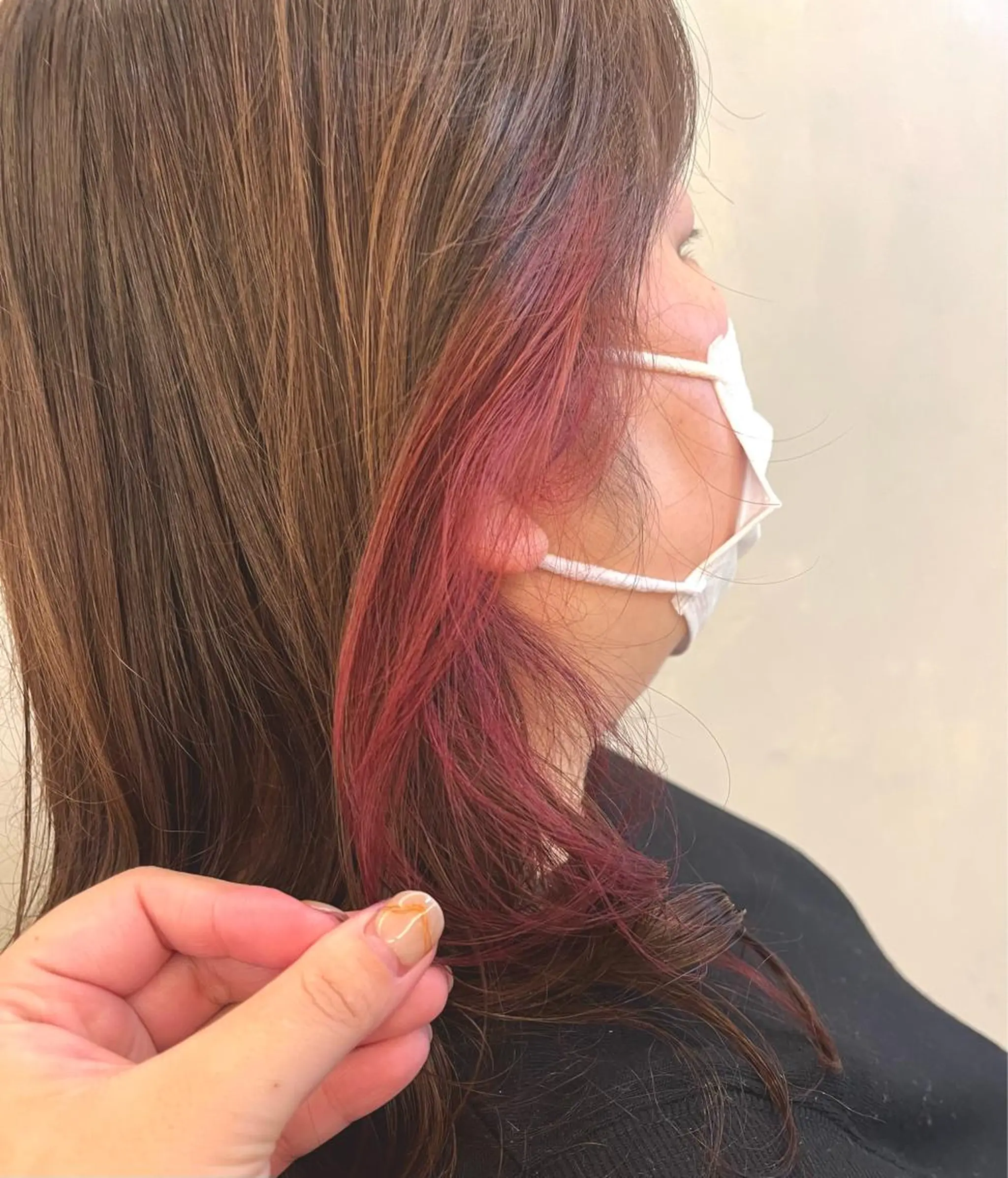 ミディアム カラー ブリーチ インナーカラー Dali 若松　朋美のその他イメージ