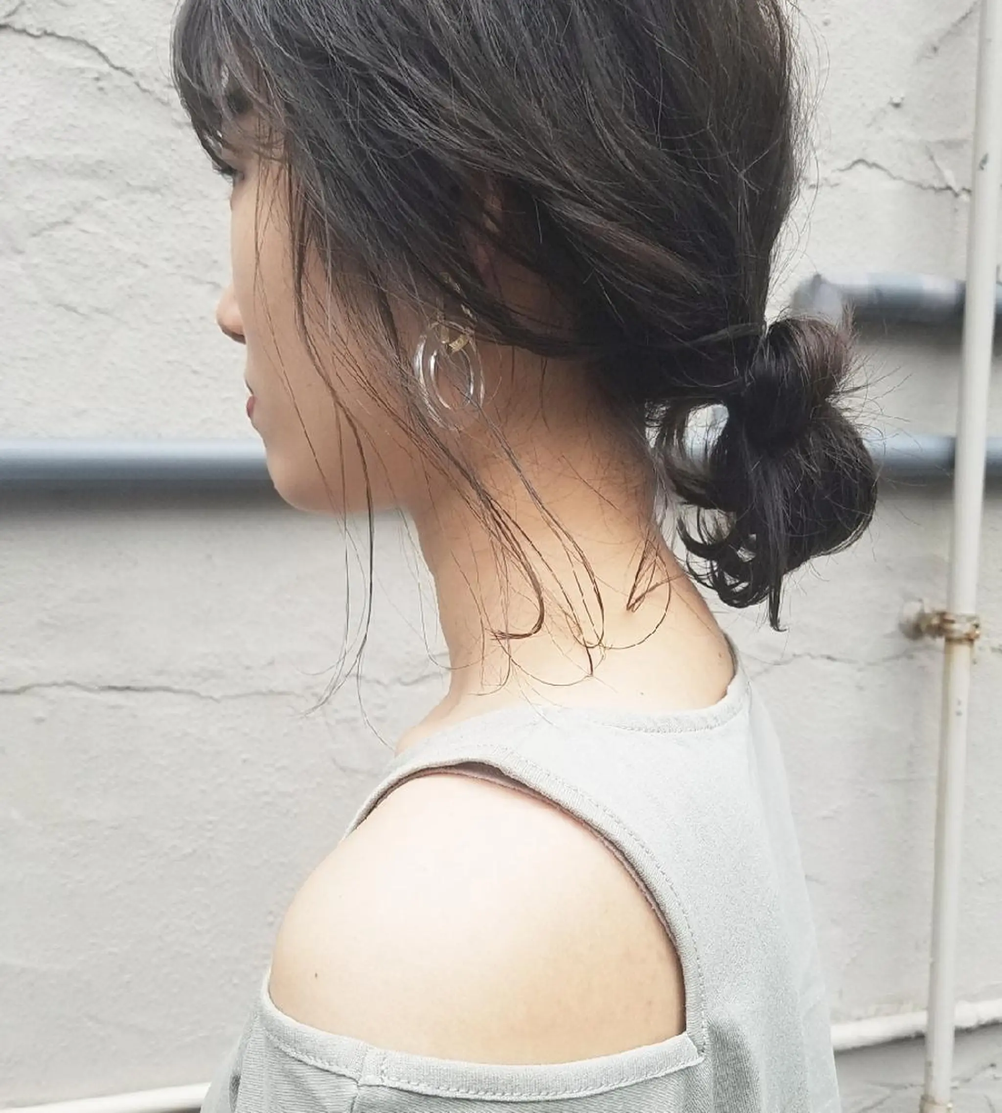 ヘアアレンジ 🙃 透明感カラー/ボブのヘアスタイル