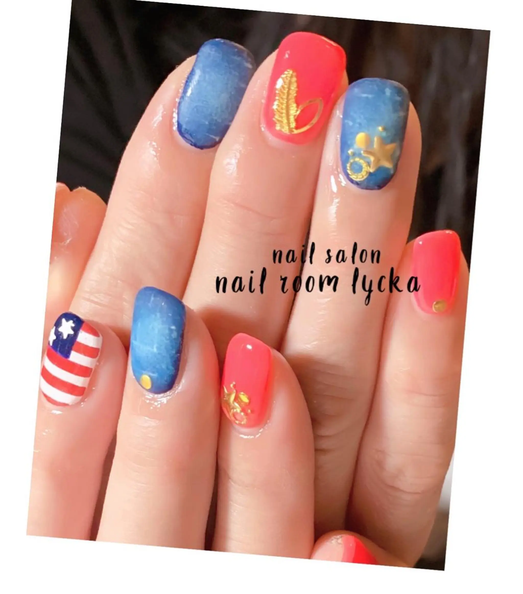 ネイル ﾈｲﾙﾙｰﾑﾘｯｶ 𝐦𝐚𝐲𝐮のネイルデザイン