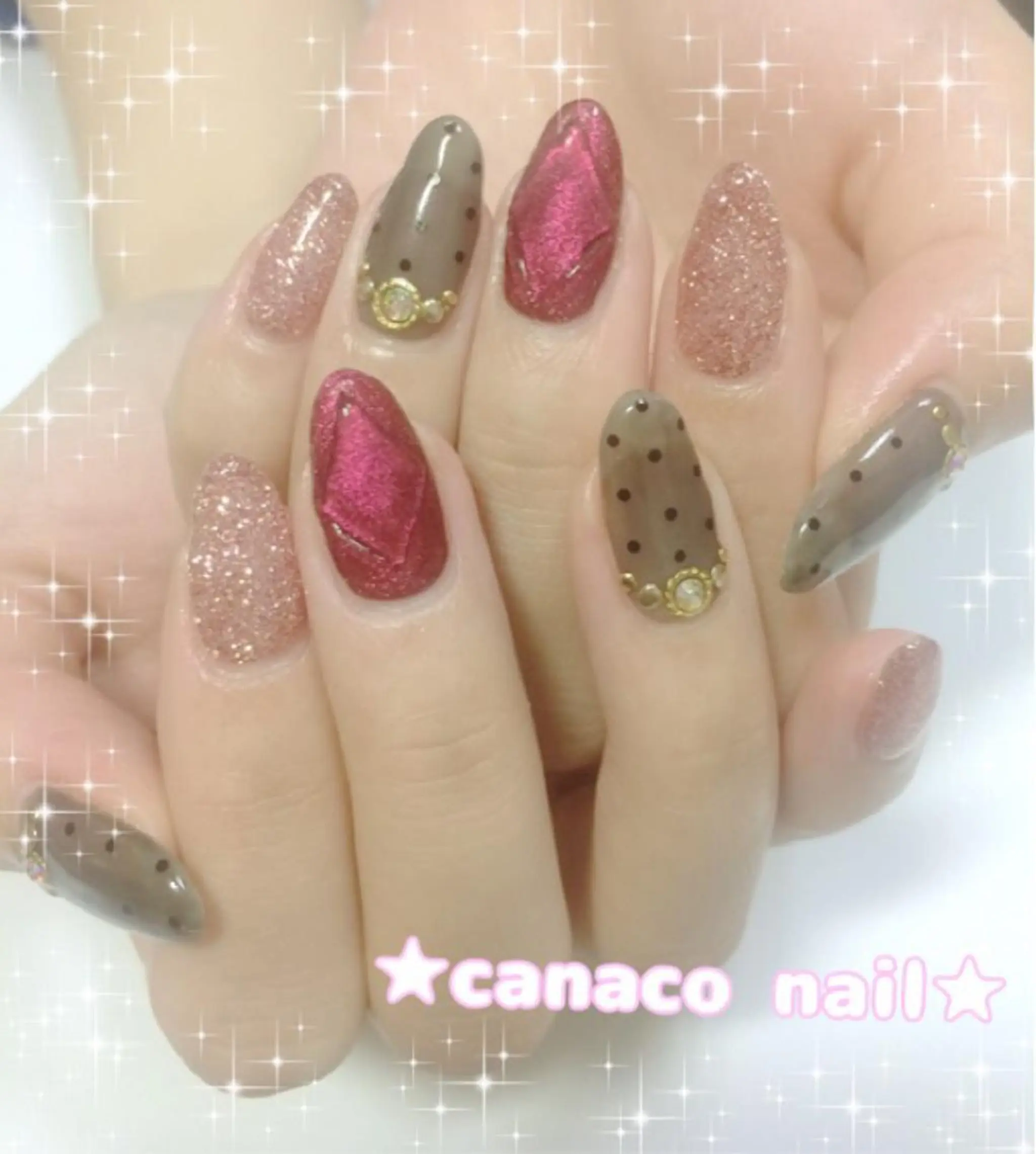 ネイル ハンドネイル ハンドケア ベテランネイル cnc  nailのネイルデザイン